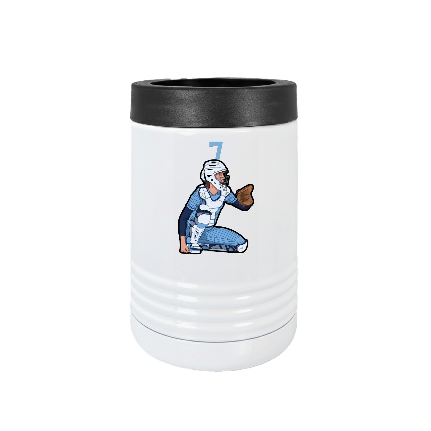 Beverage Holder — Number Top in White