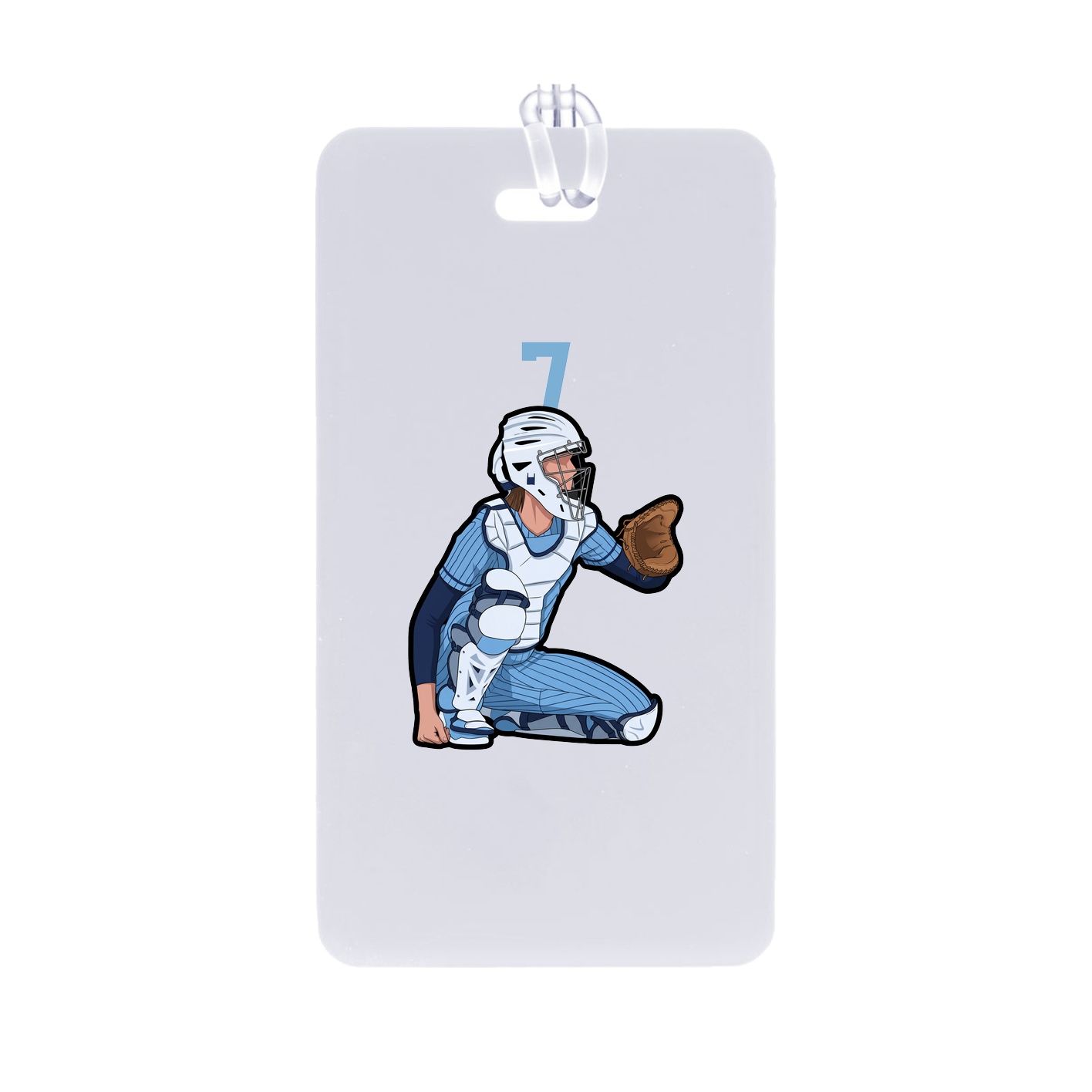 Bag Tag — Number Top in Classic