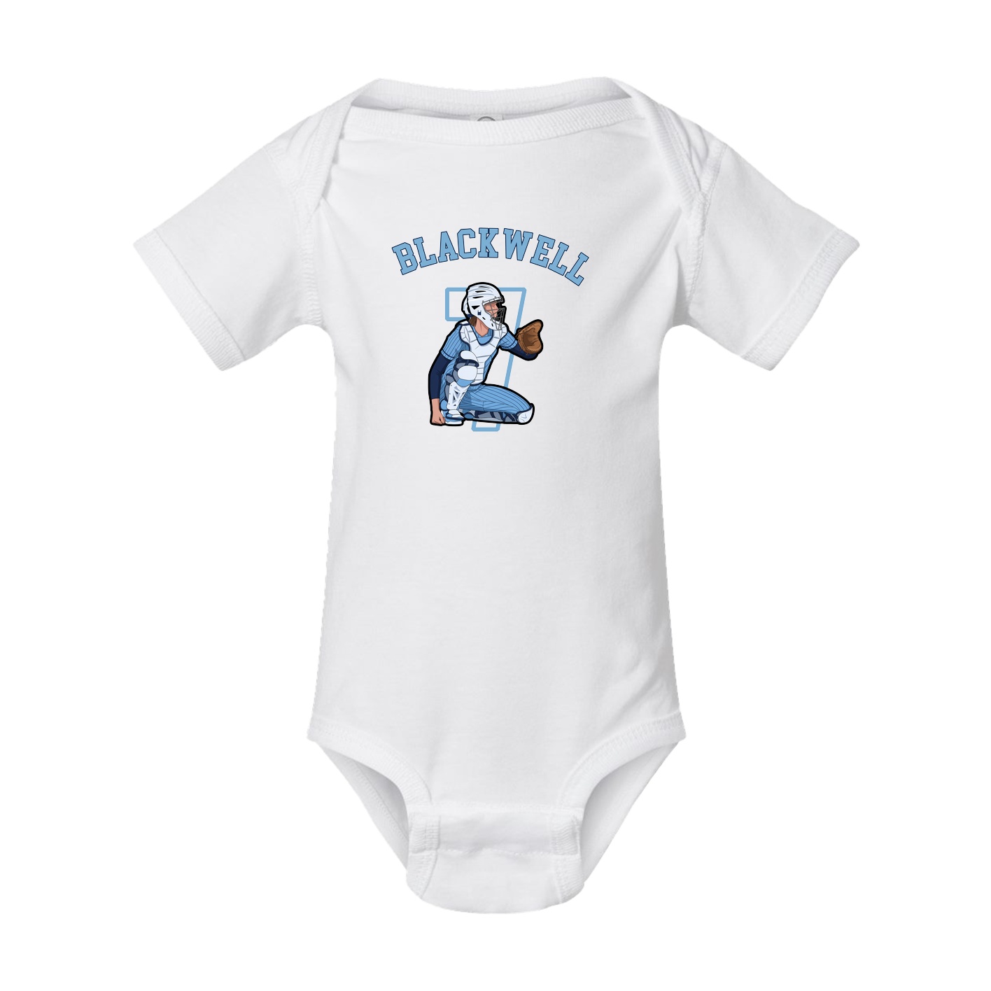 Baby Onesie — Shirsey Arch in White