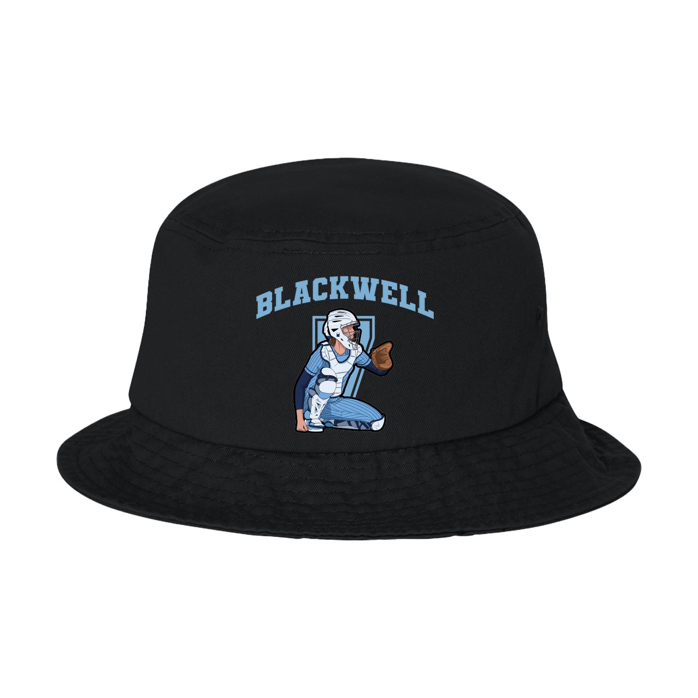 Bucket Cap — Number in Black