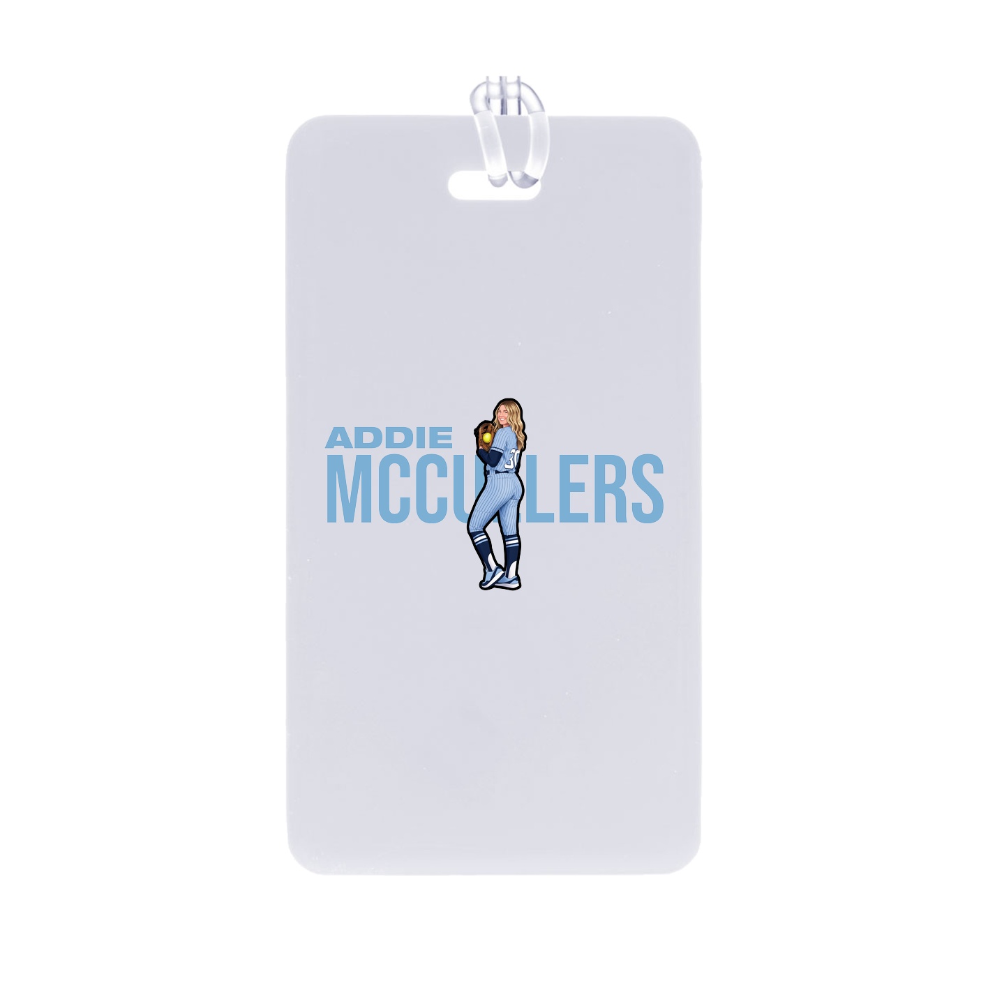Bag Tag — Player Name in Classic