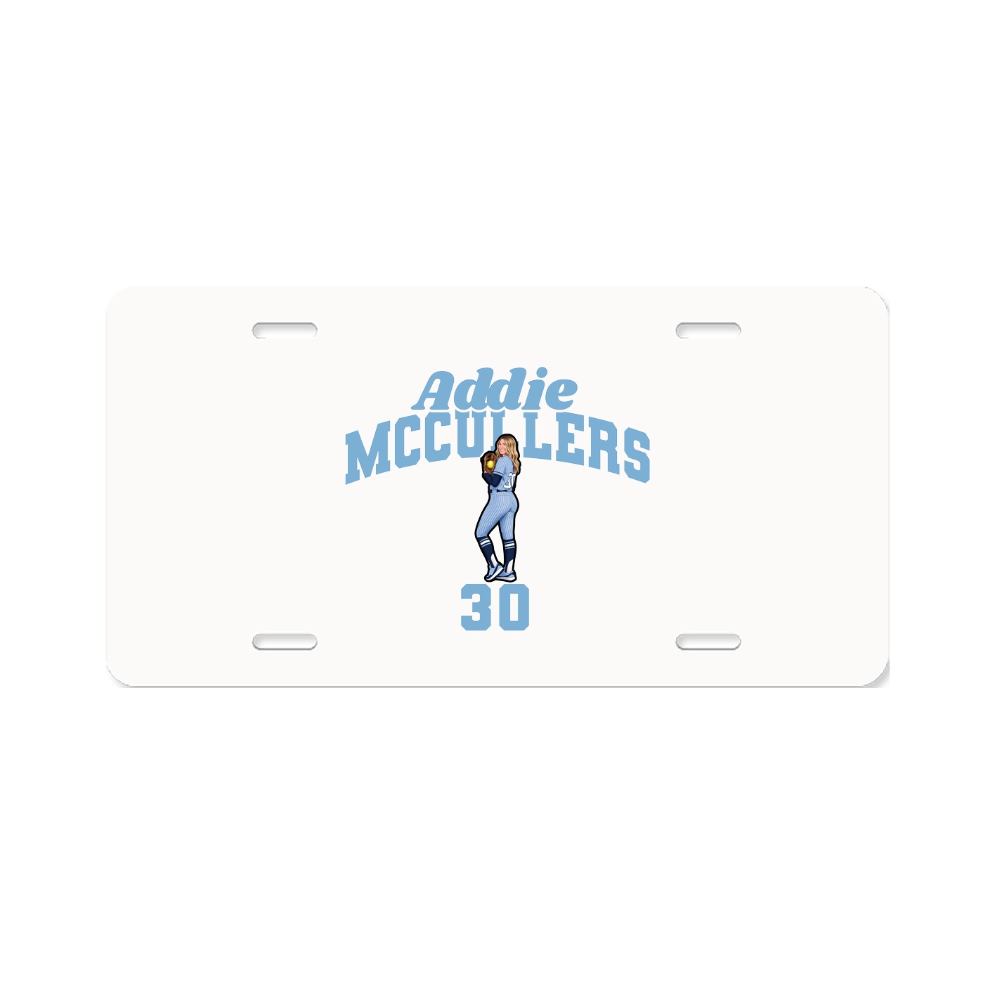 License Plate — Signature Arch in Classic