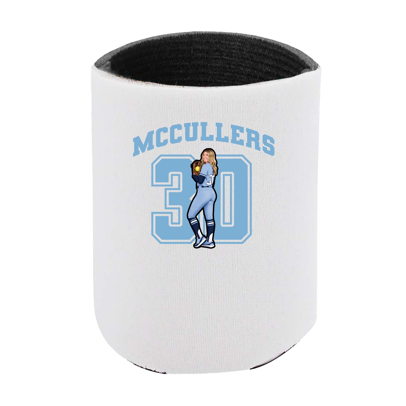 Can Holder — Number in White