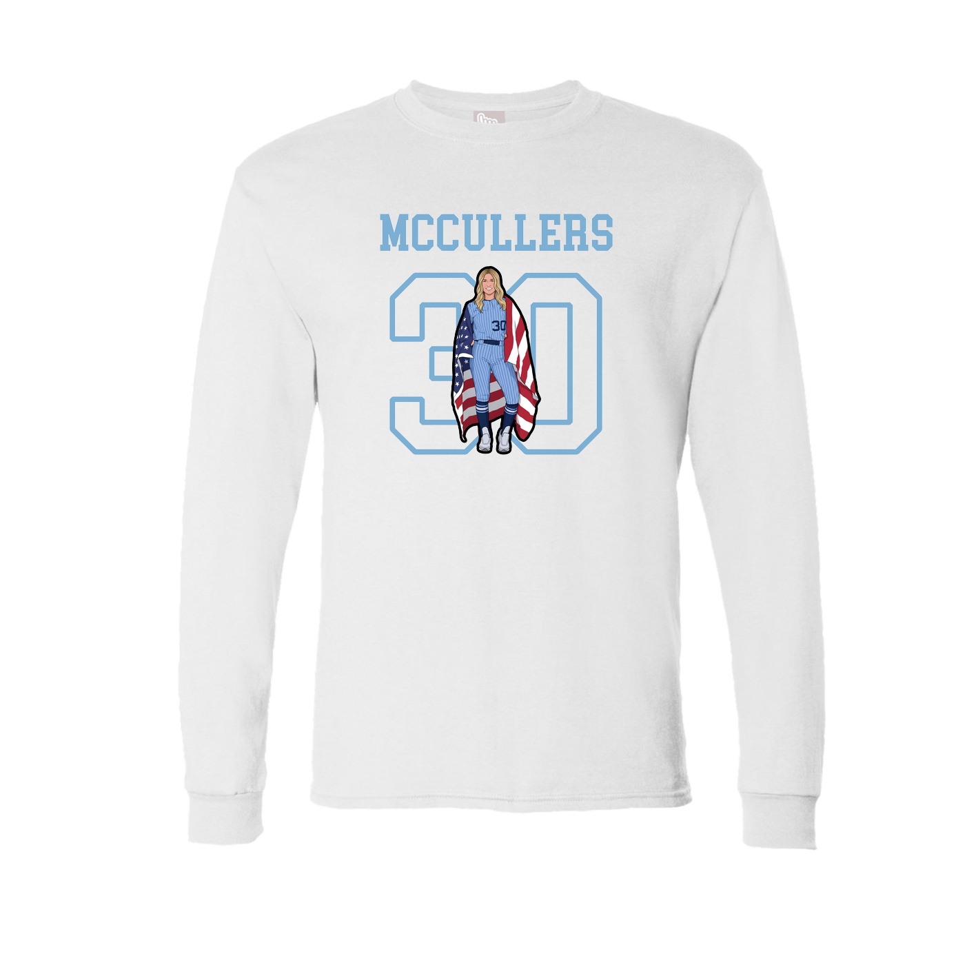 Long Sleeve Tee — Shirsey in White