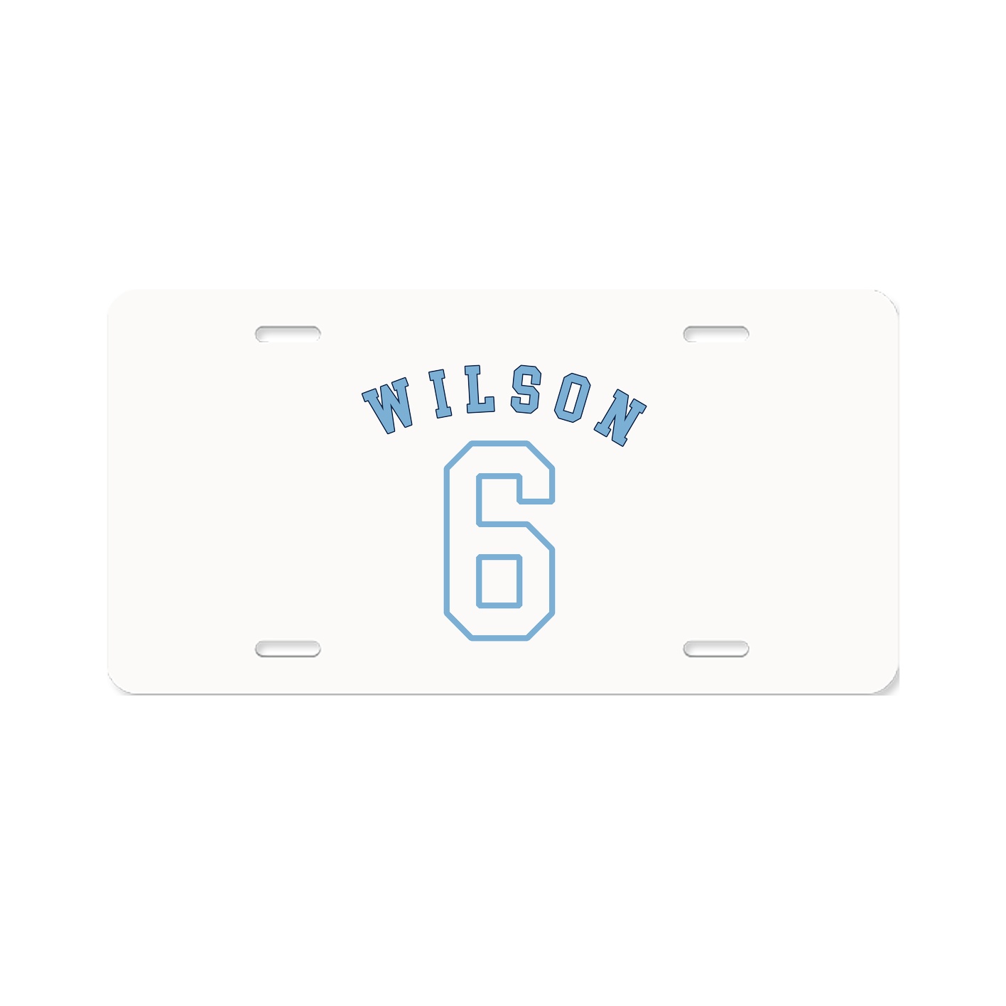License Plate — Shirsey Arch in Classic