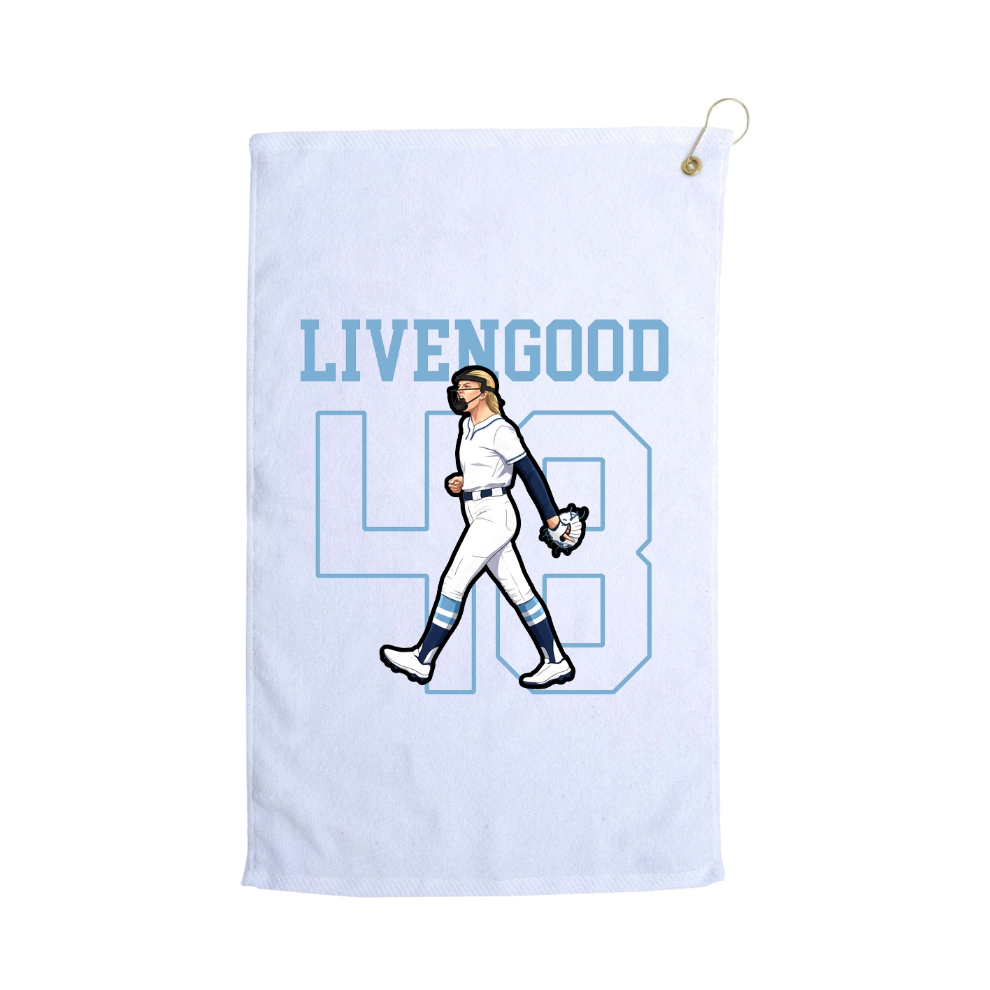 Golf Towel — Shirsey in White