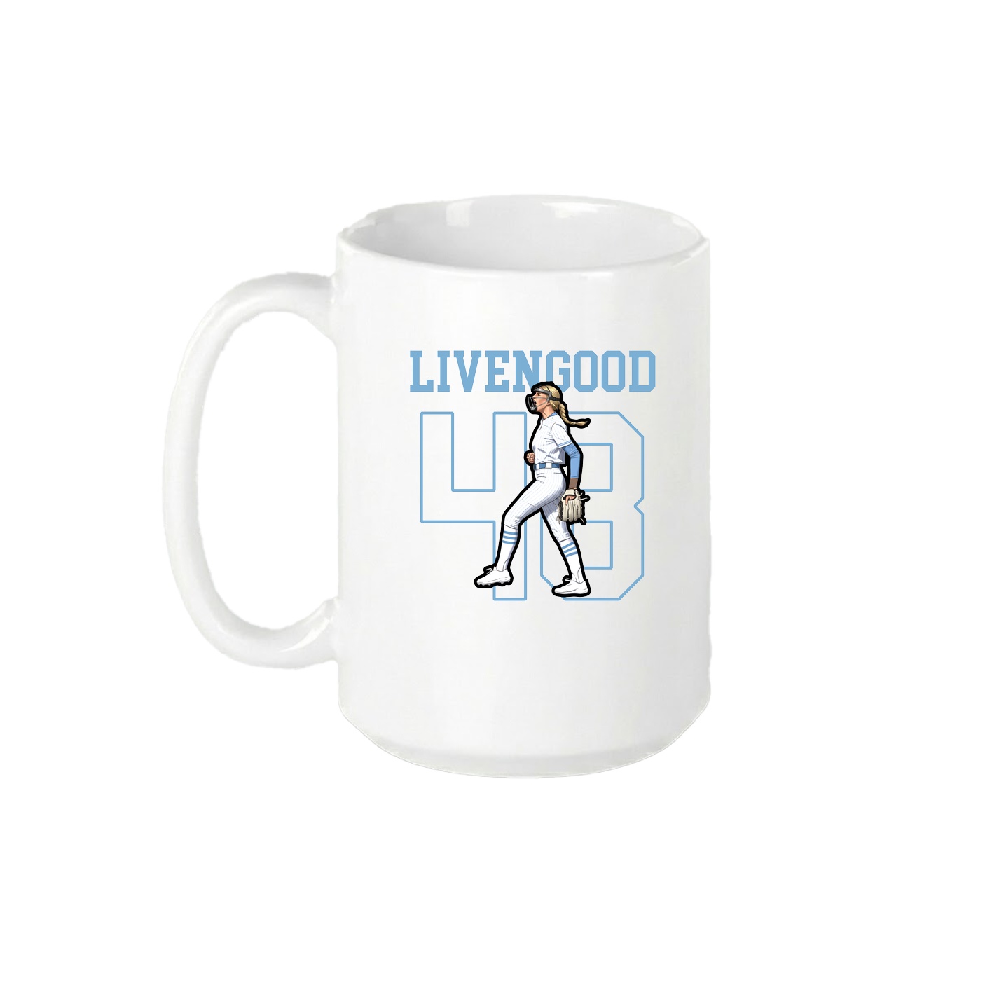 15oz Coffee Mug — Shirsey in White