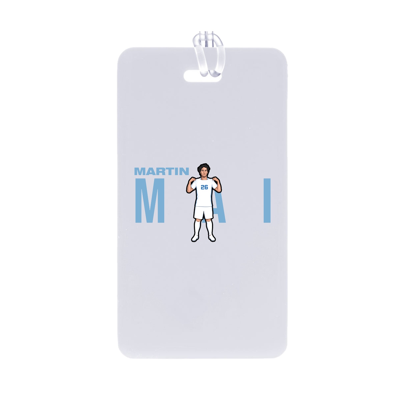 Bag Tag — Player Name in Classic