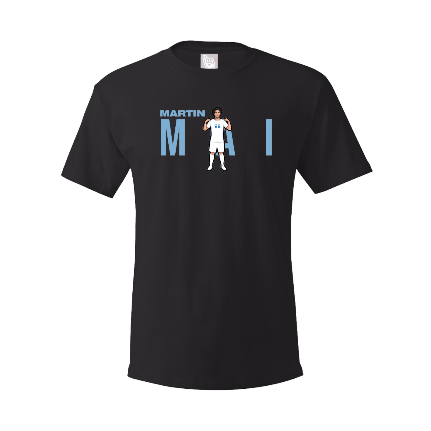 Youth Tee — Player Name in Black