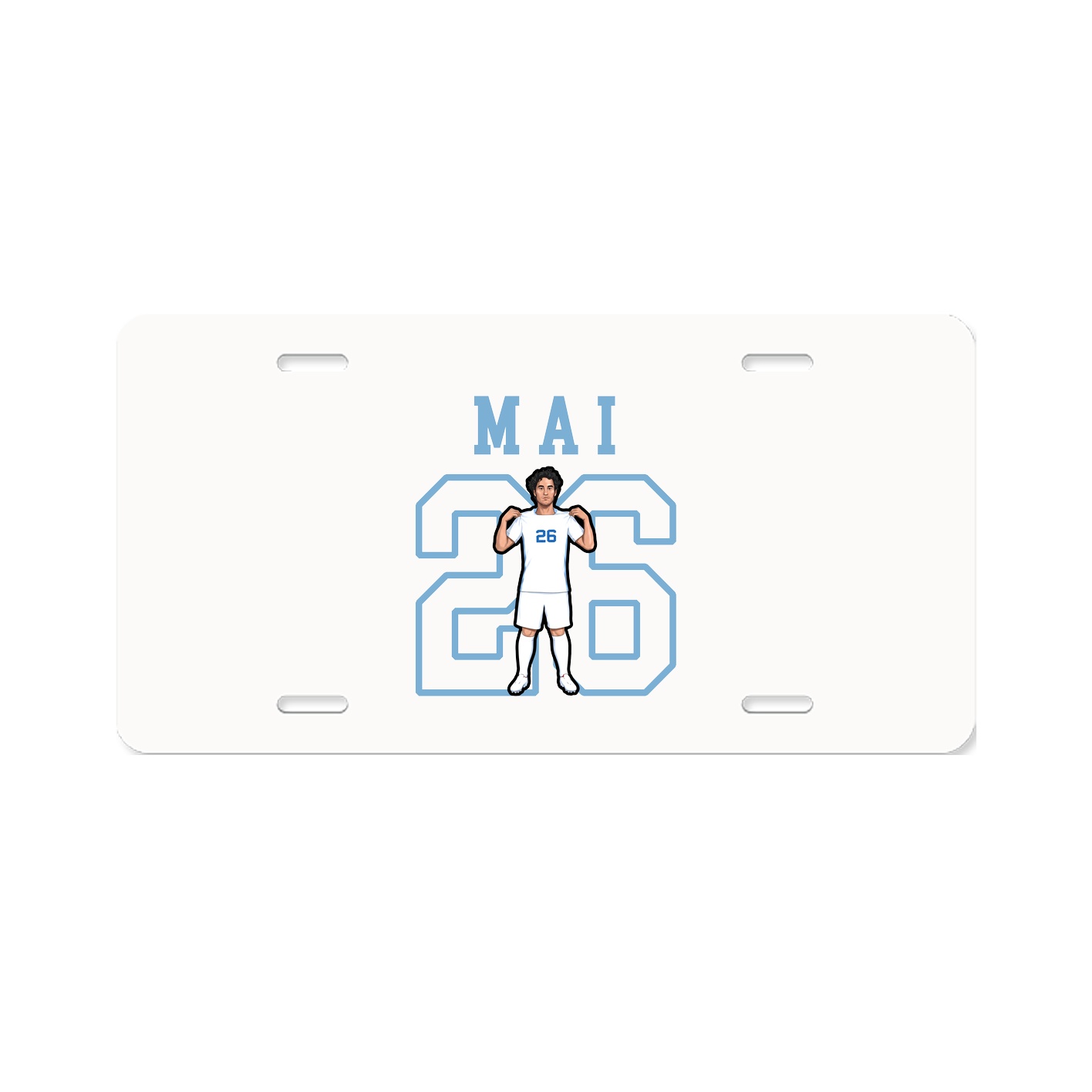 License Plate — Shirsey in Classic