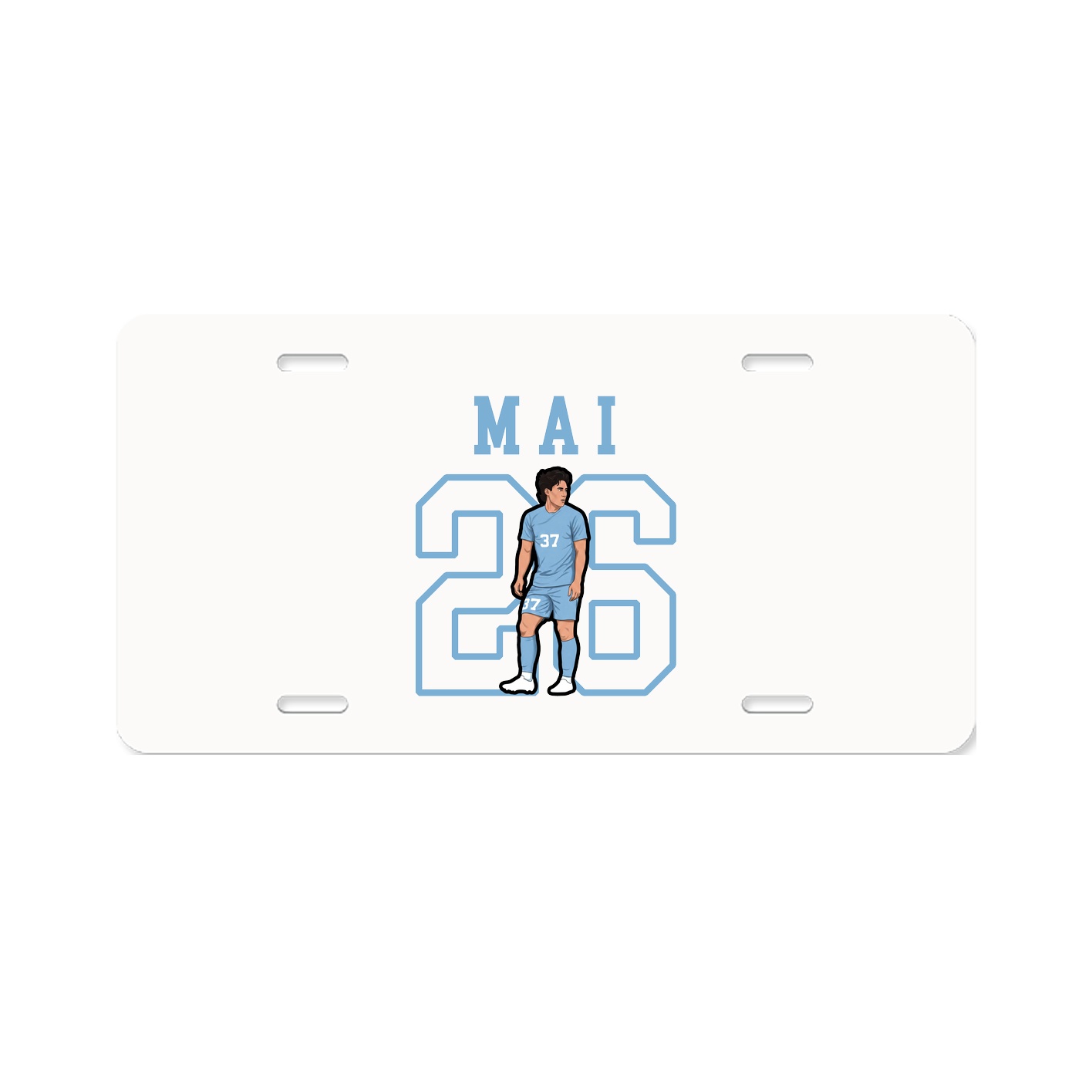 License Plate — Shirsey in Classic