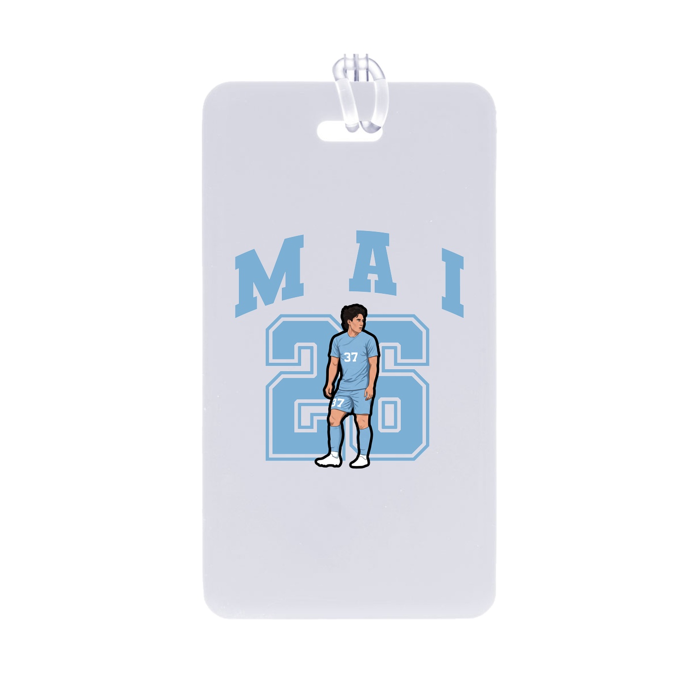 Bag Tag — Number in Classic