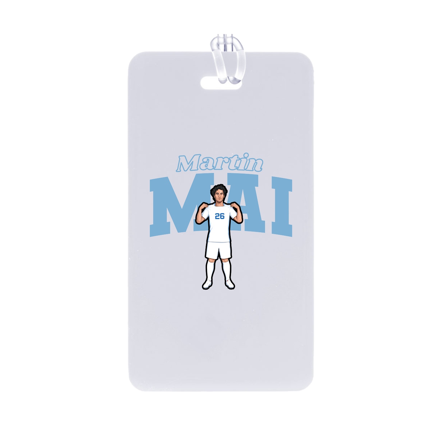 Bag Tag — Name Arch in Classic