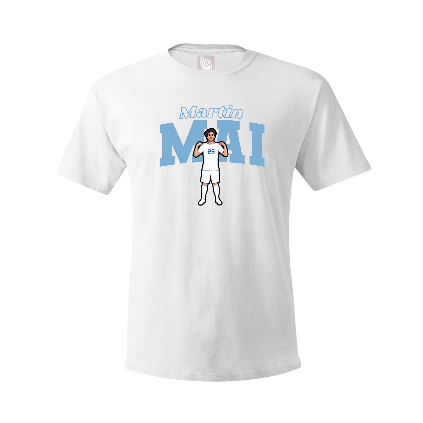 Tee — Name Arch in White