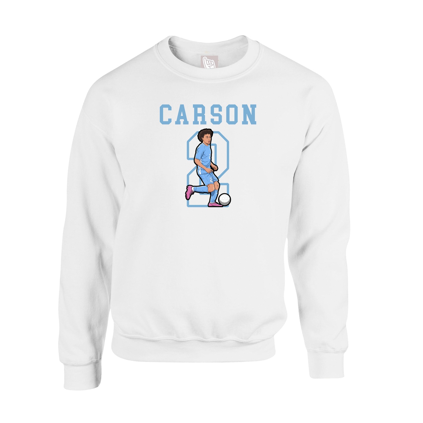 Fleece Crew — Shirsey in White