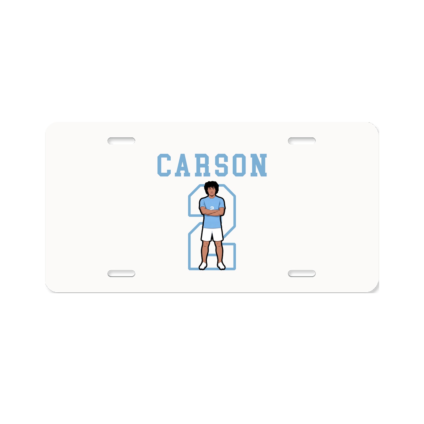 License Plate — Shirsey in Classic