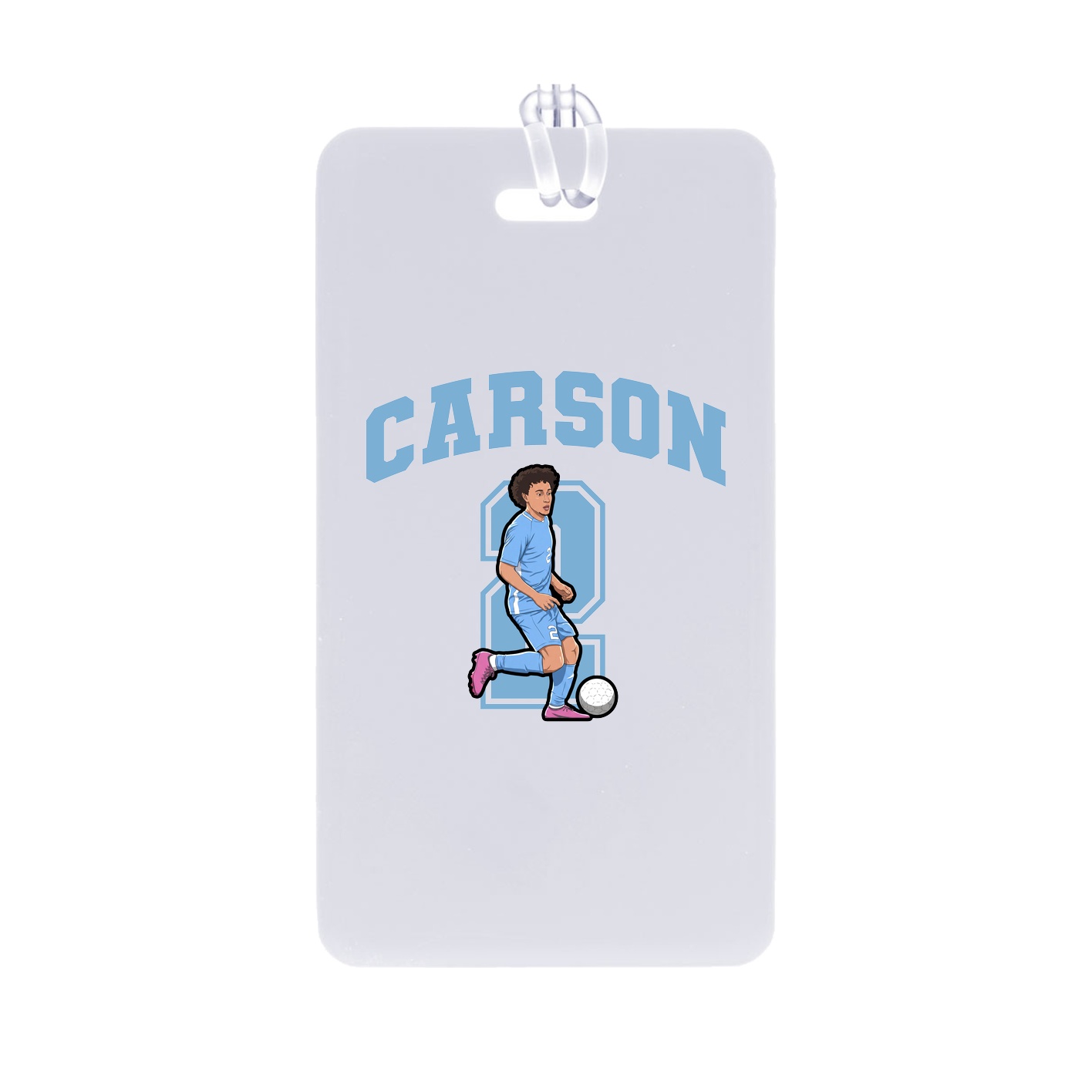 Bag Tag — Number in Classic