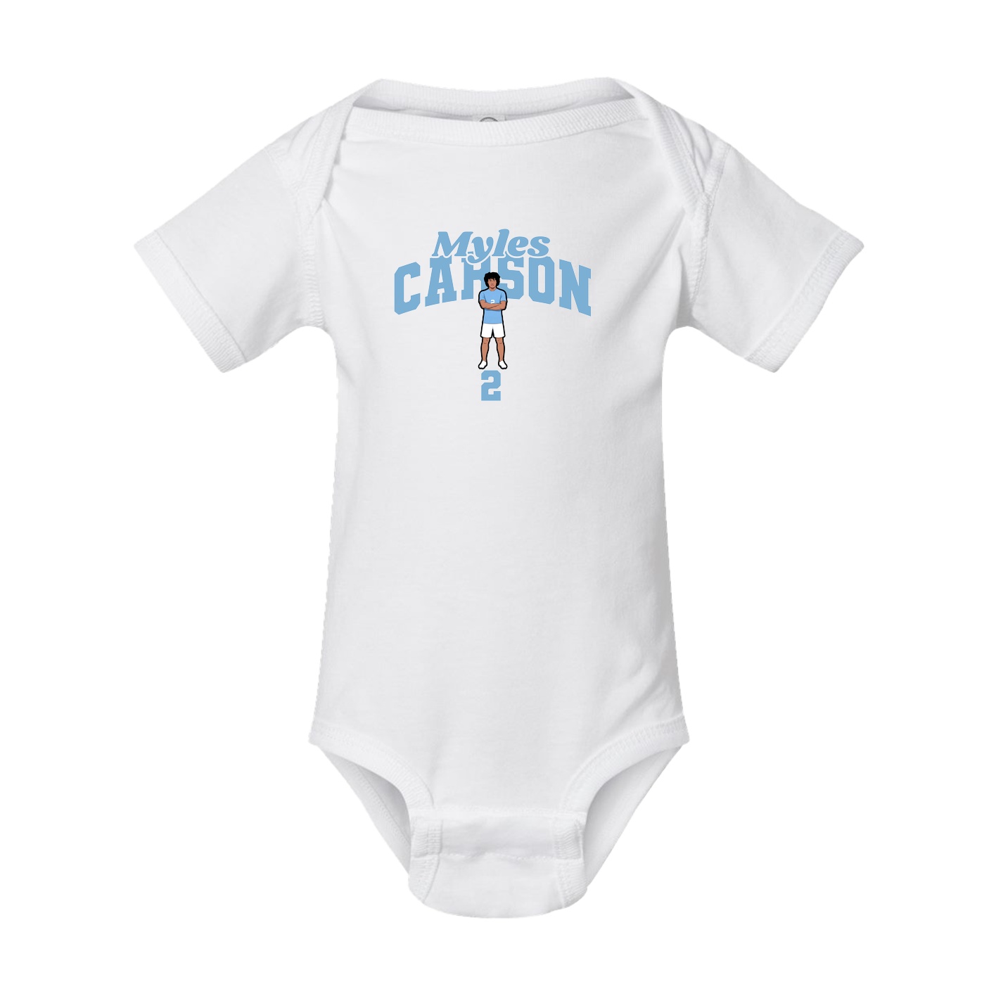 Baby Onesie — Signature Arch in White