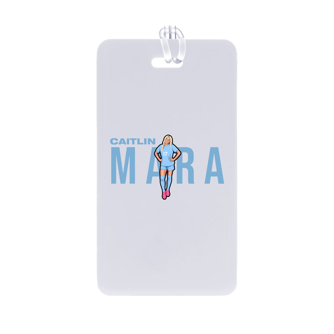 Bag Tag — Player Name in Classic