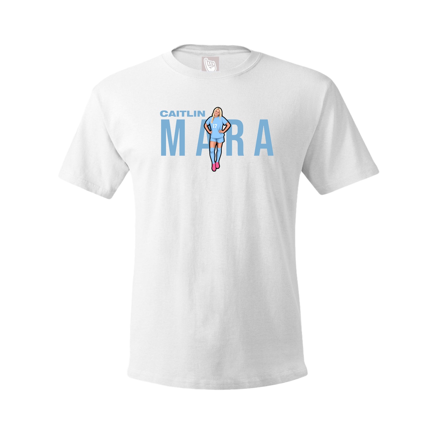 Tee — Player Name in White