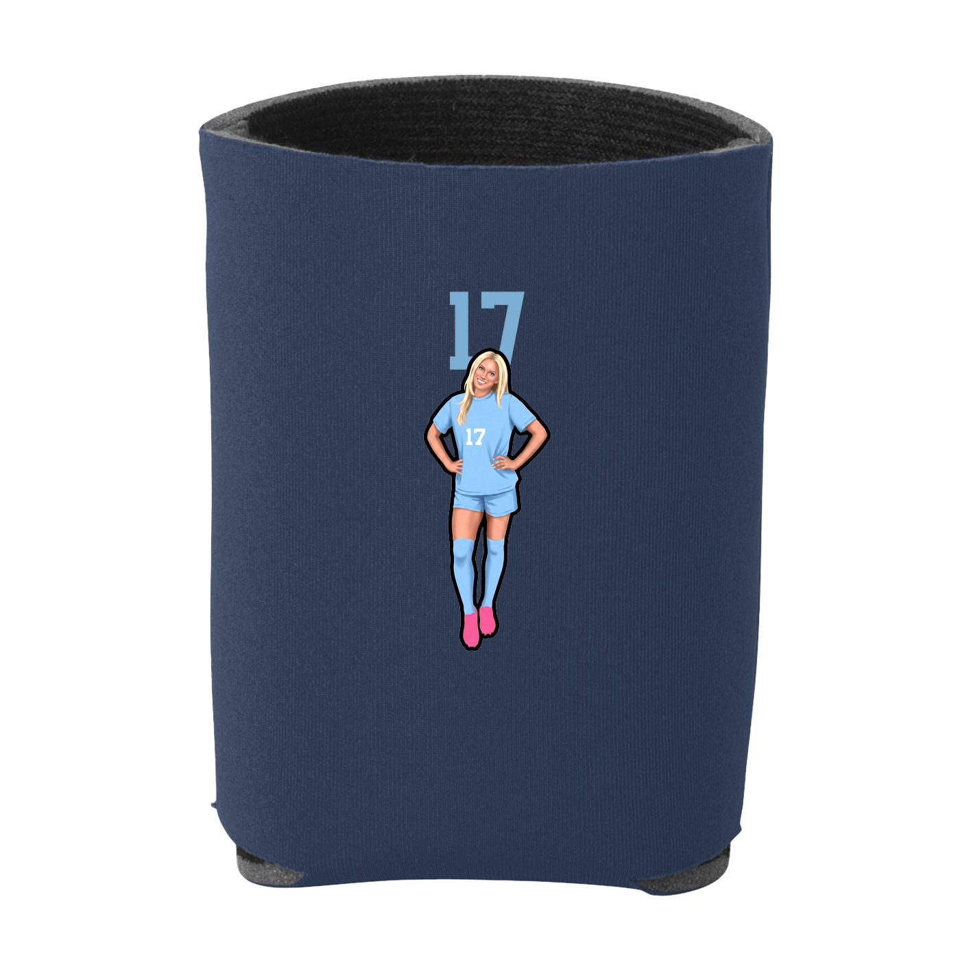 Can Holder — Number Top in Navy