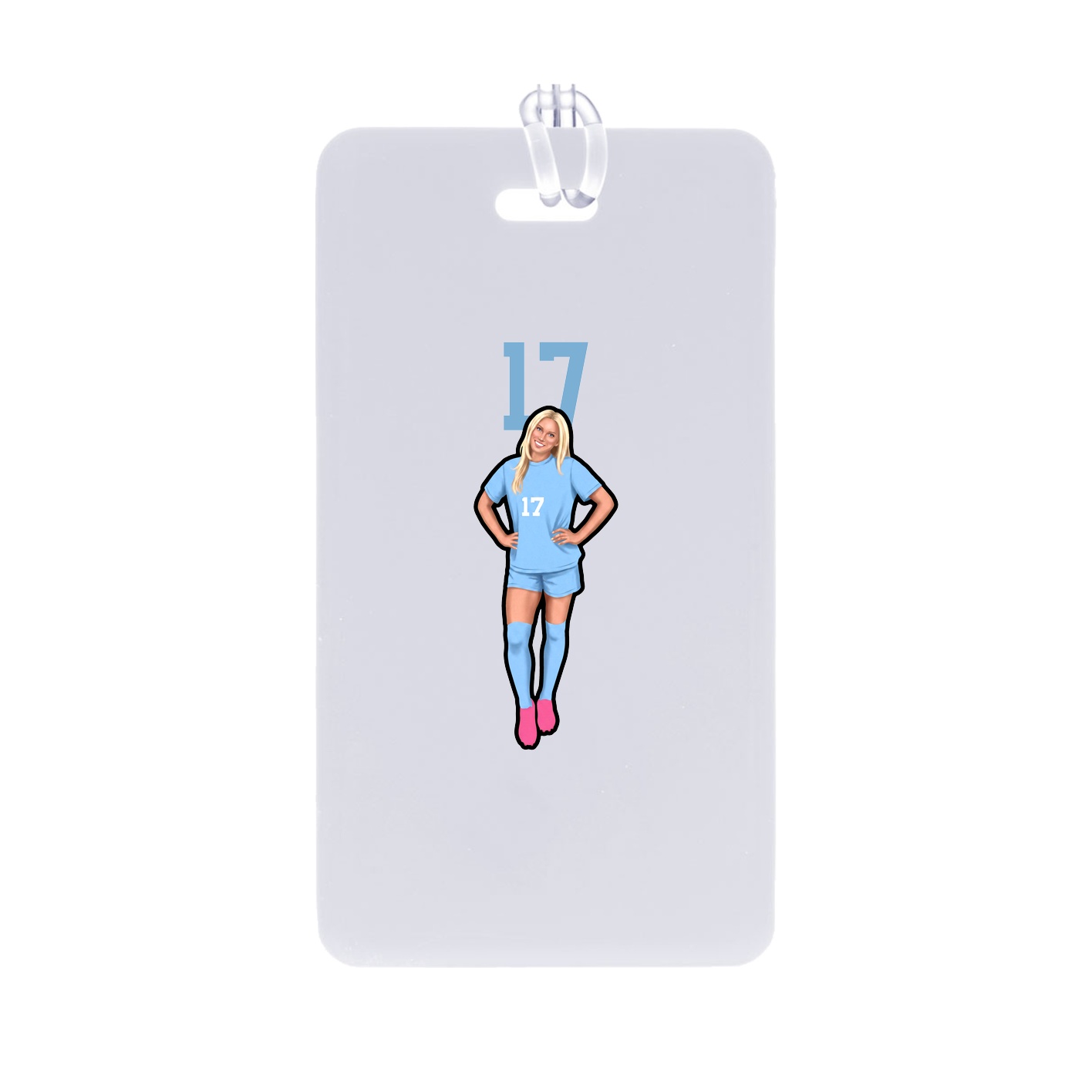 Bag Tag — Number Top in Classic