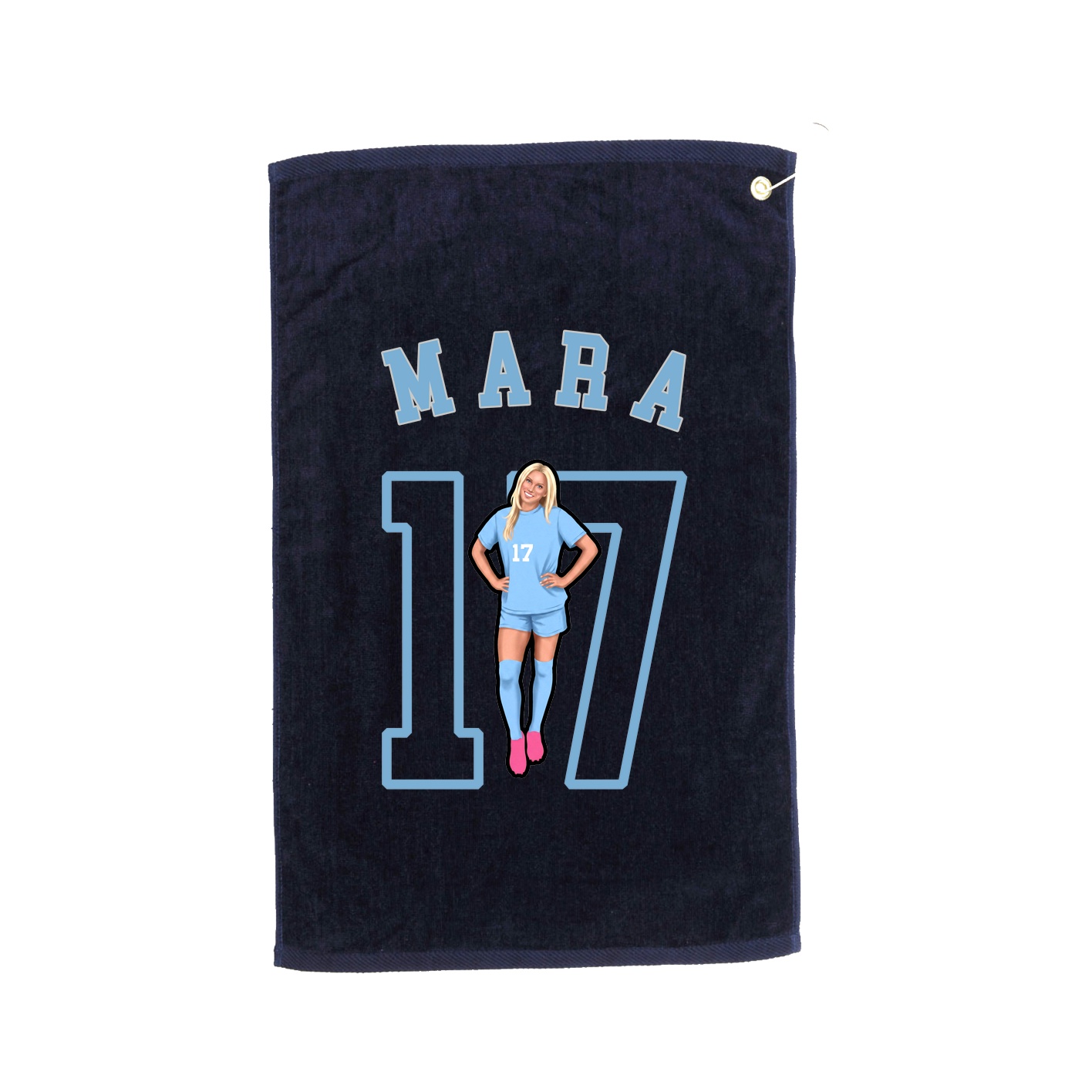 Golf Towel — Shirsey Arch in Navy