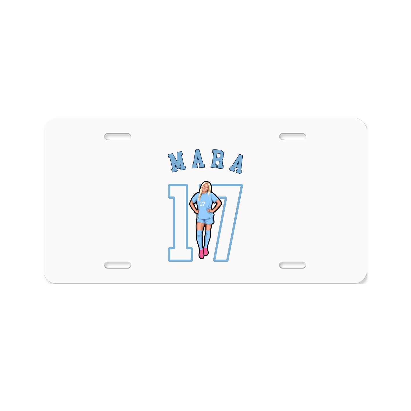 License Plate — Shirsey Arch in Classic