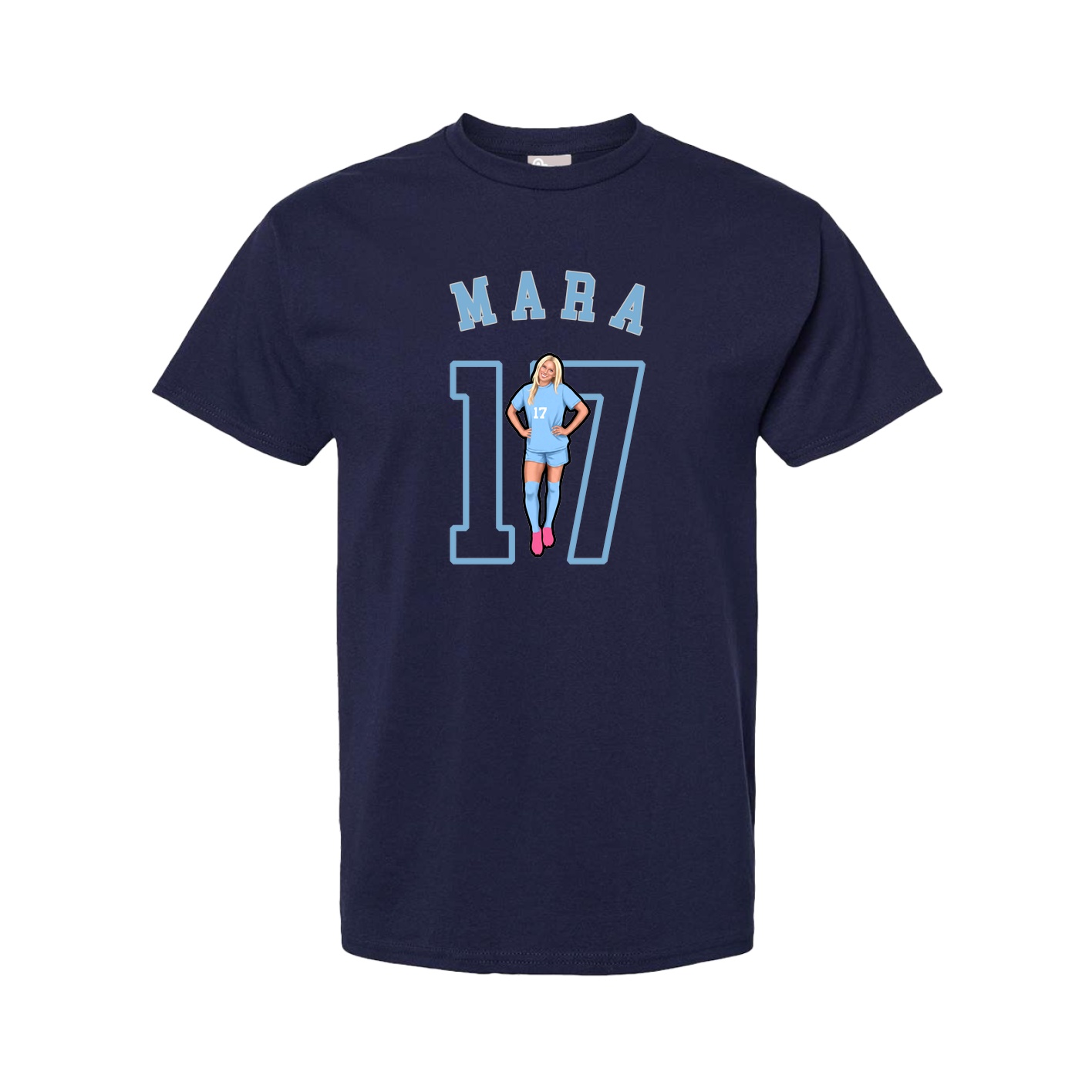 Tee — Shirsey Arch in Navy