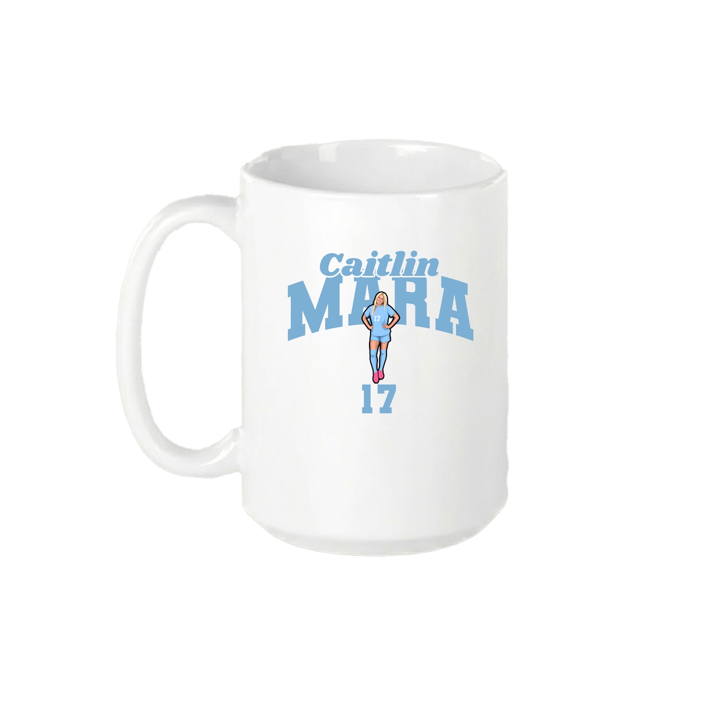 15oz Coffee Mug — Signature Arch in White