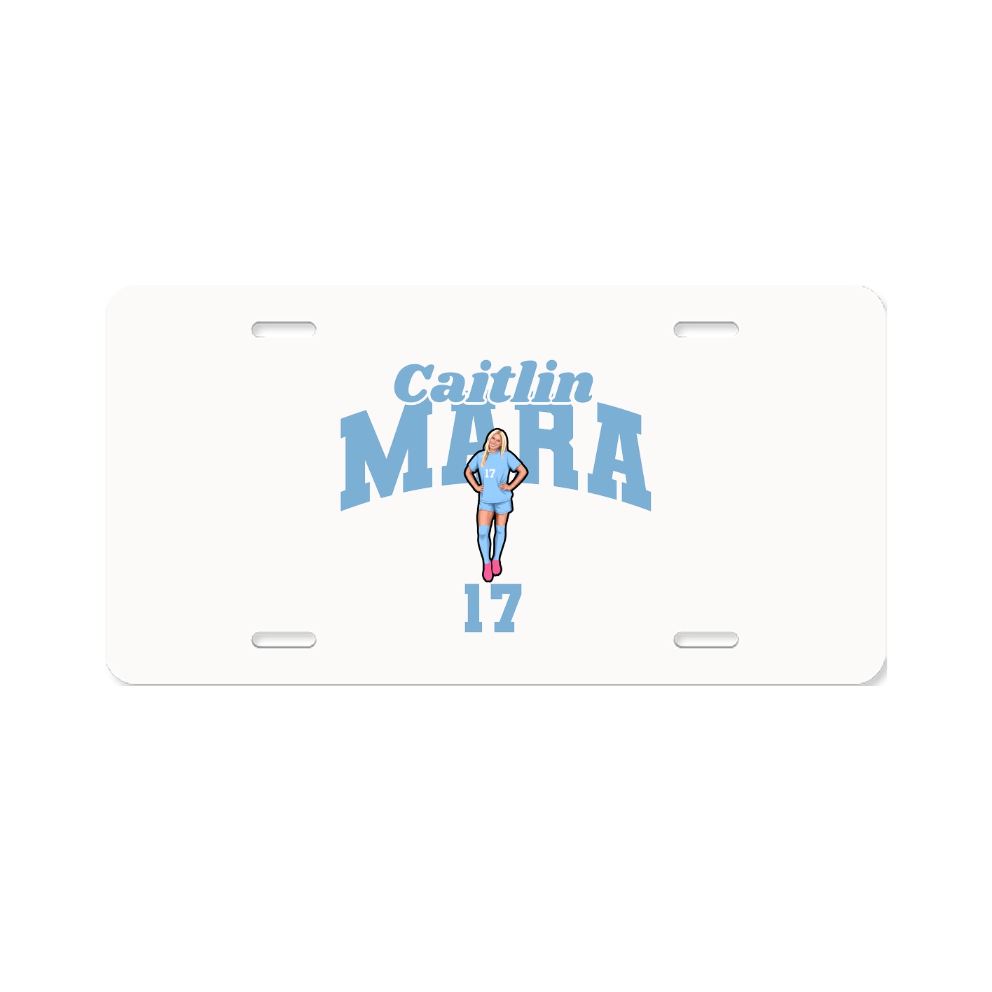 License Plate — Signature Arch in Classic