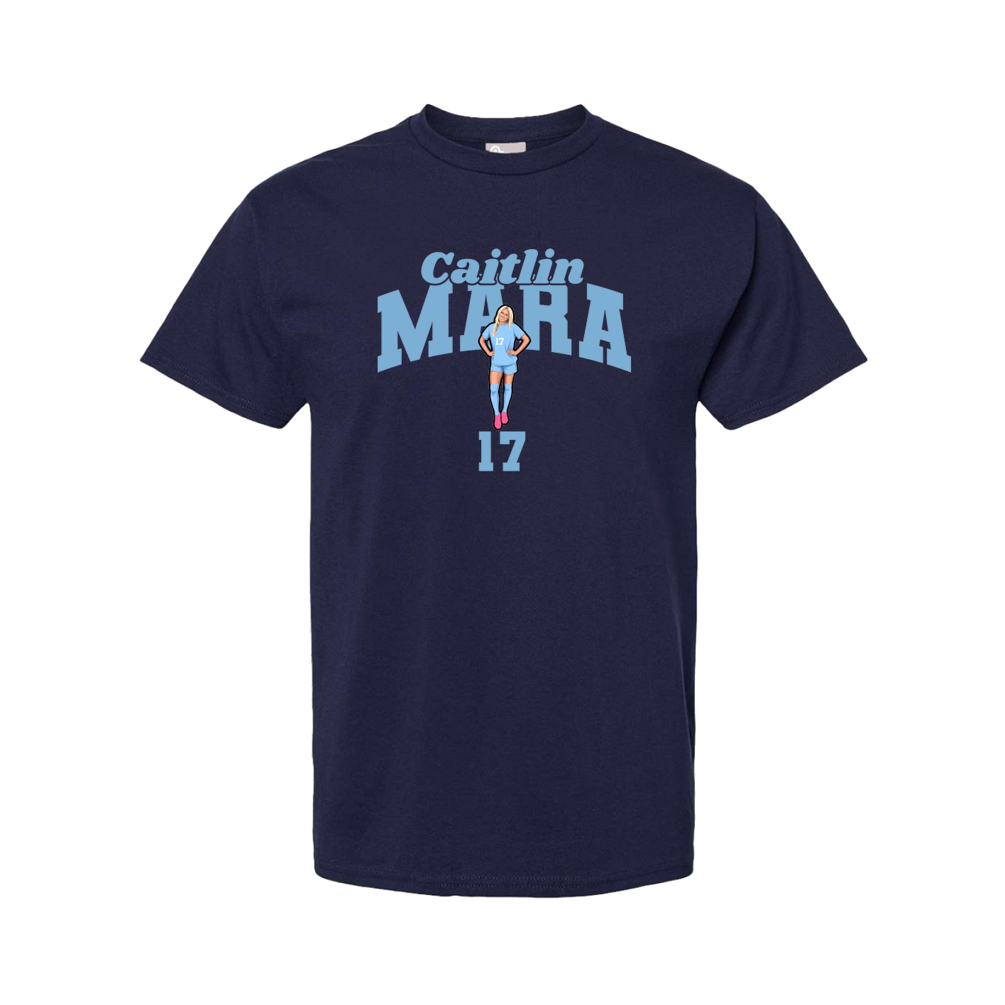 Tee — Signature Arch in Navy