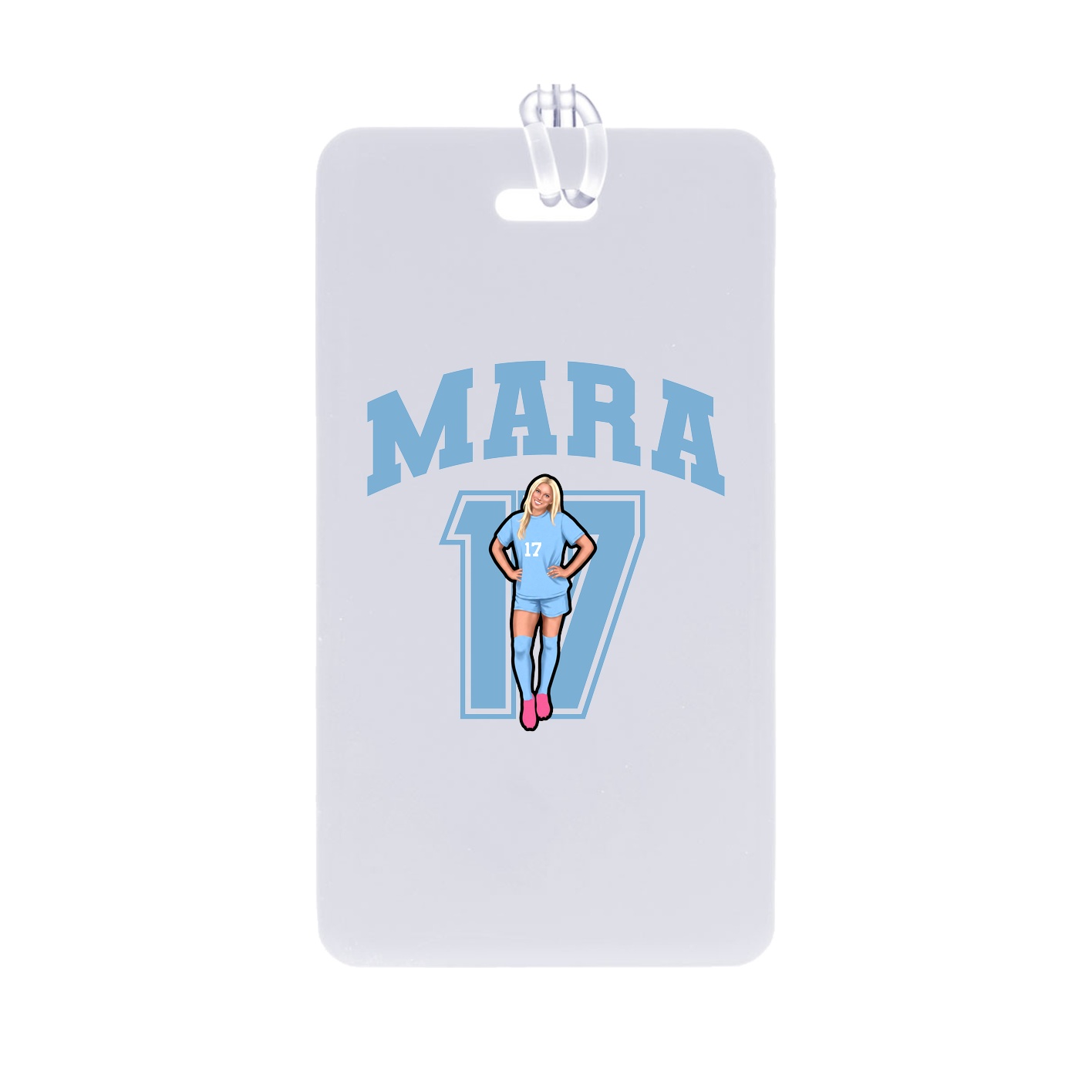 Bag Tag — Number in Classic