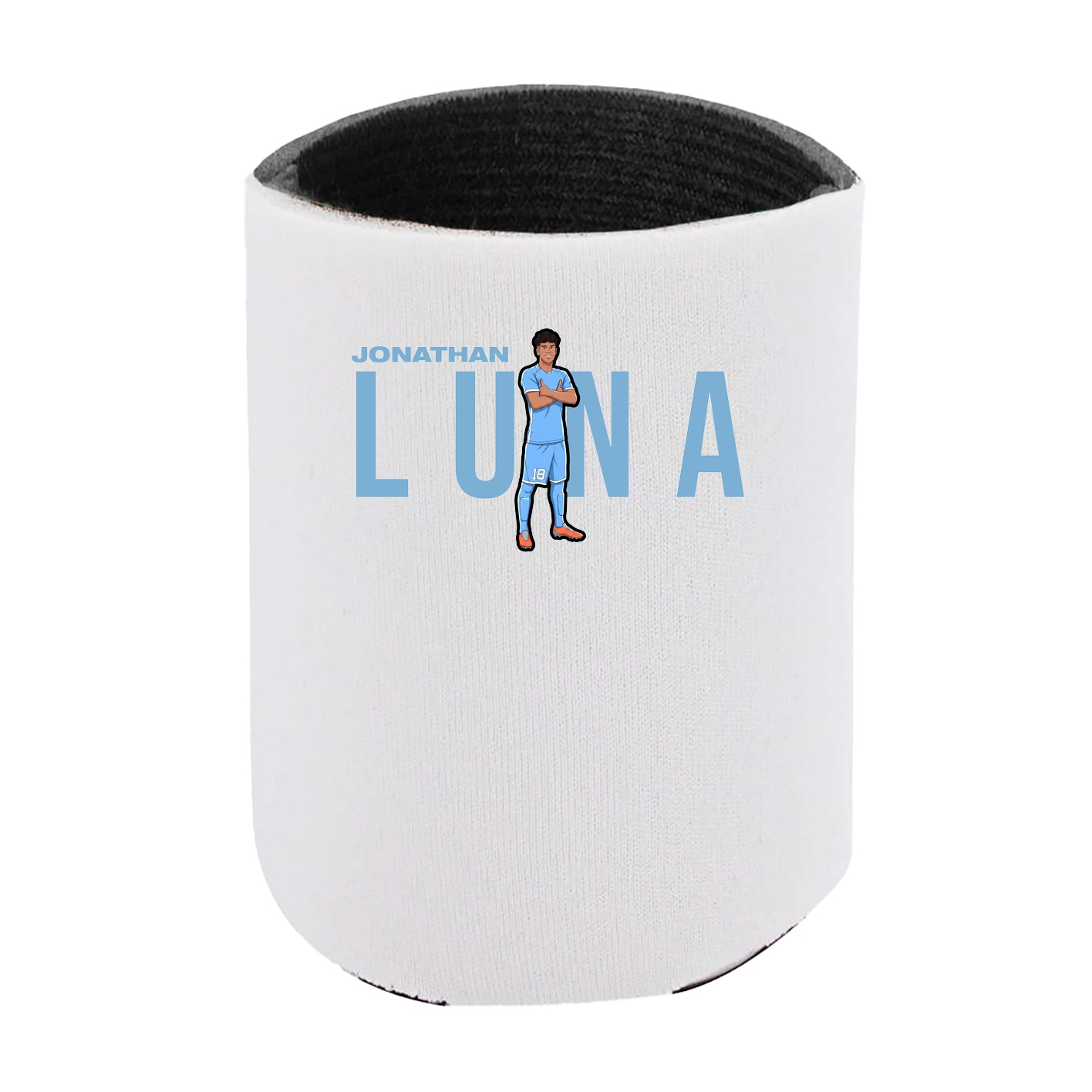 Can Holder — Player Name in White