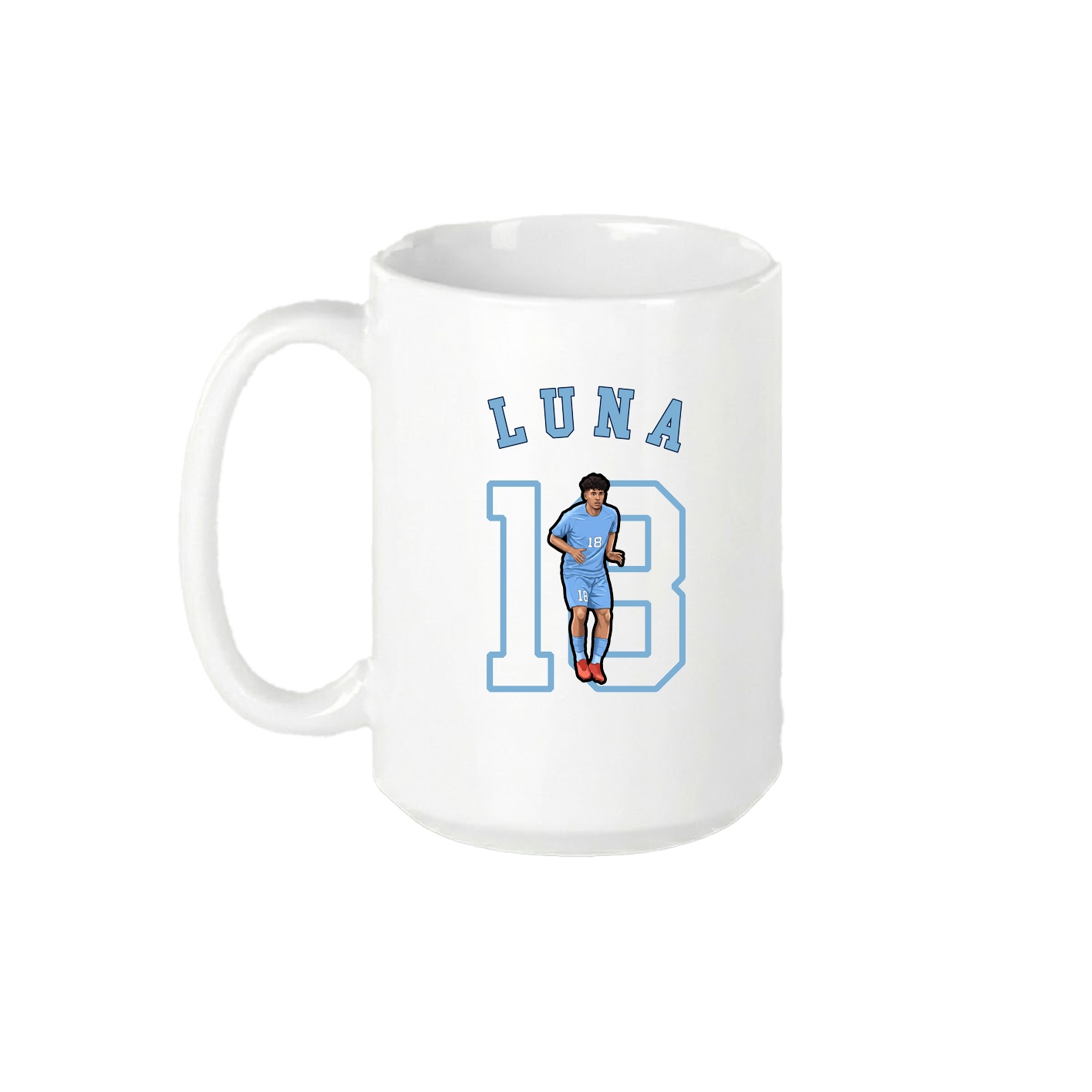 15oz Coffee Mug — Shirsey Arch in White