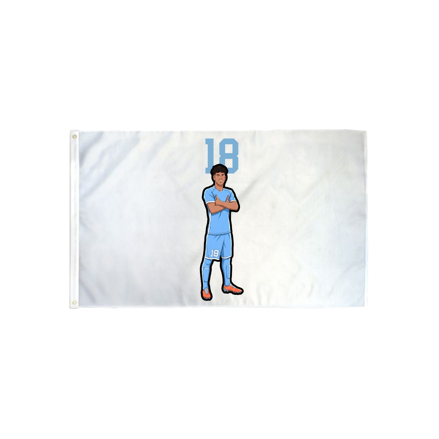 3x5 Flag — Number Top in Classic
