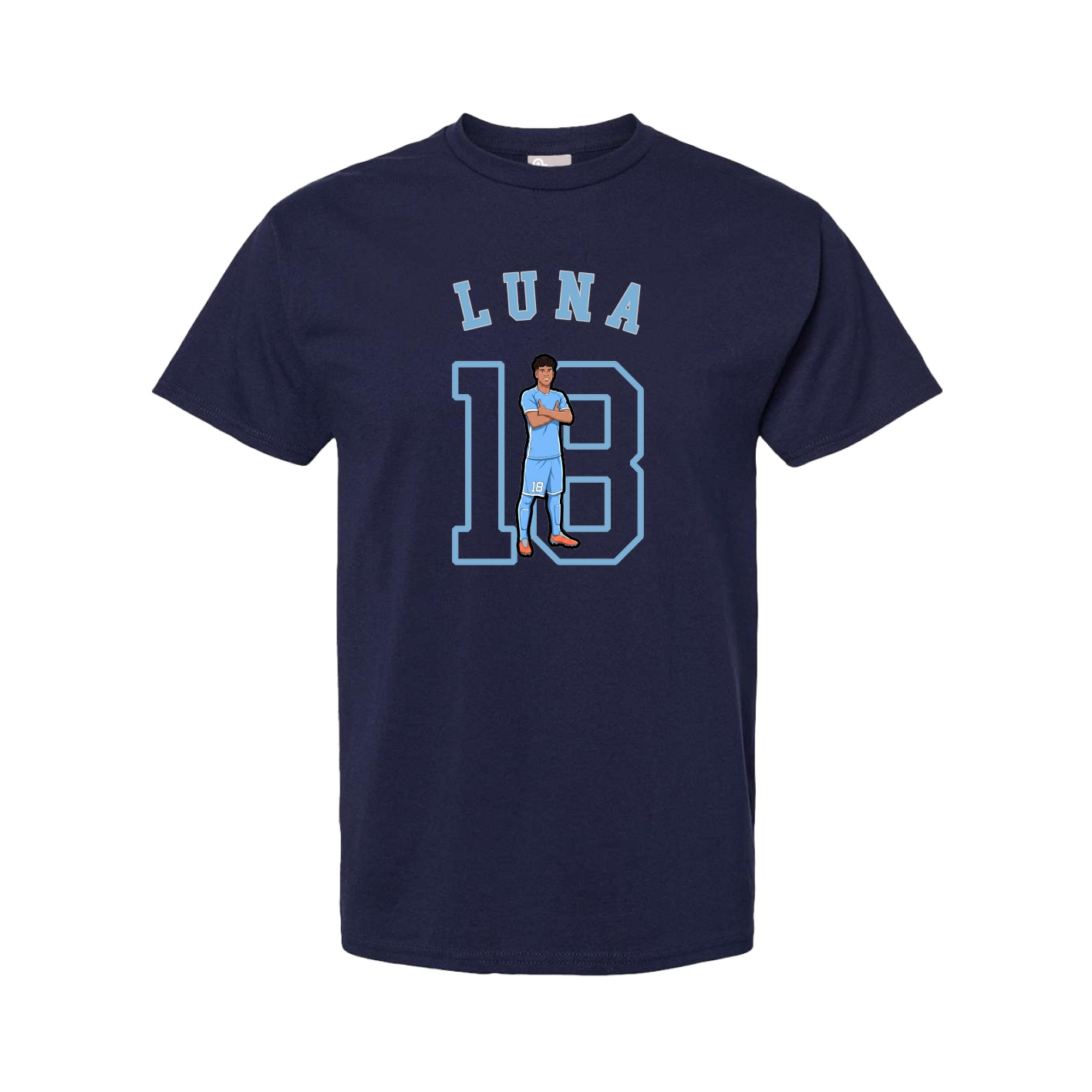 Youth Tee — Shirsey Arch in Navy