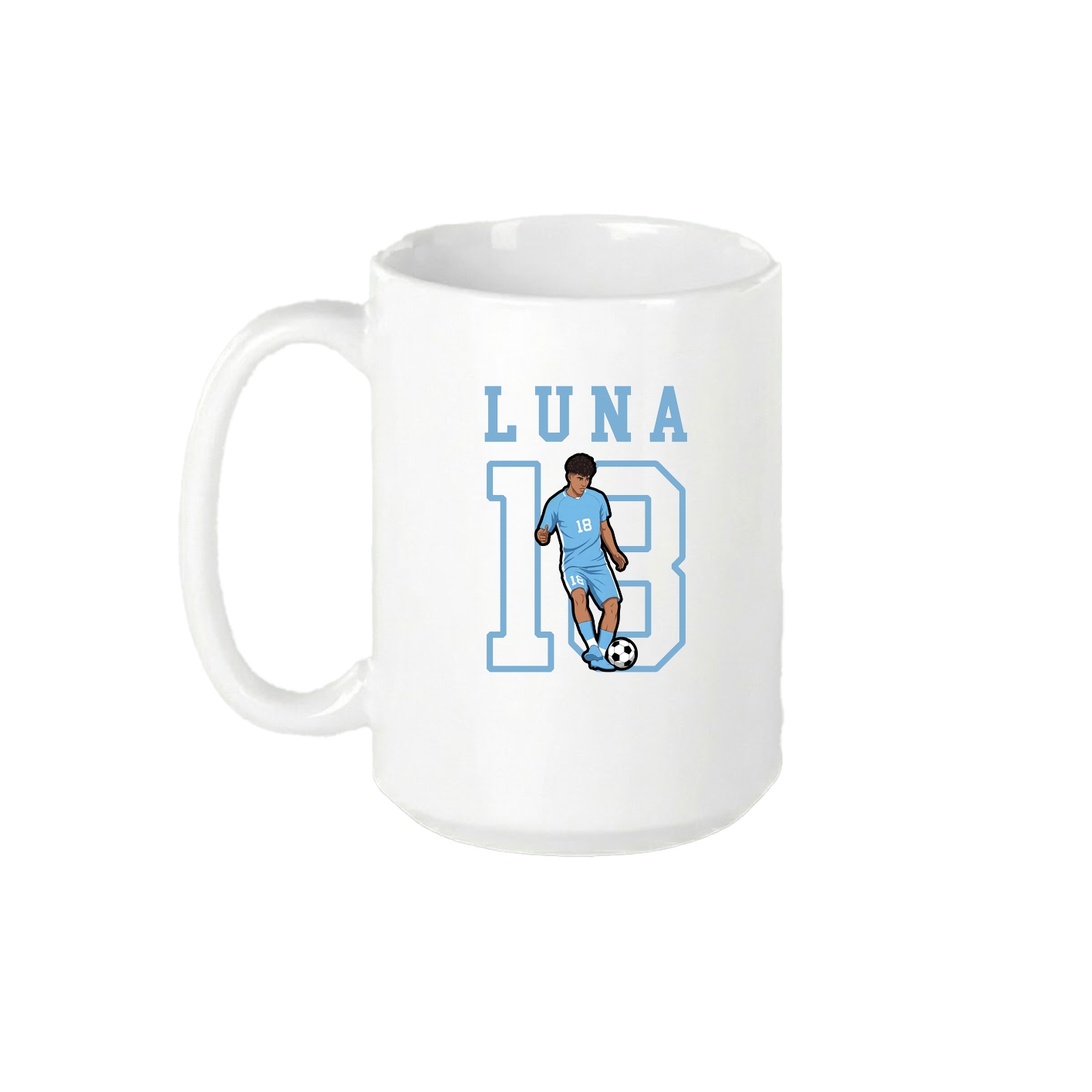 15oz Coffee Mug — Shirsey in White