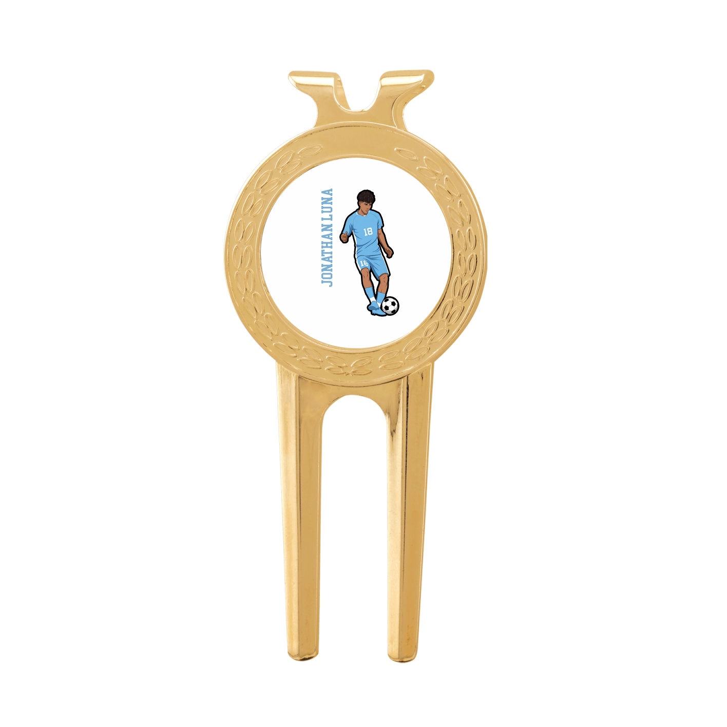 Divot Tool with Ball Marker — Name Vertical in Classic