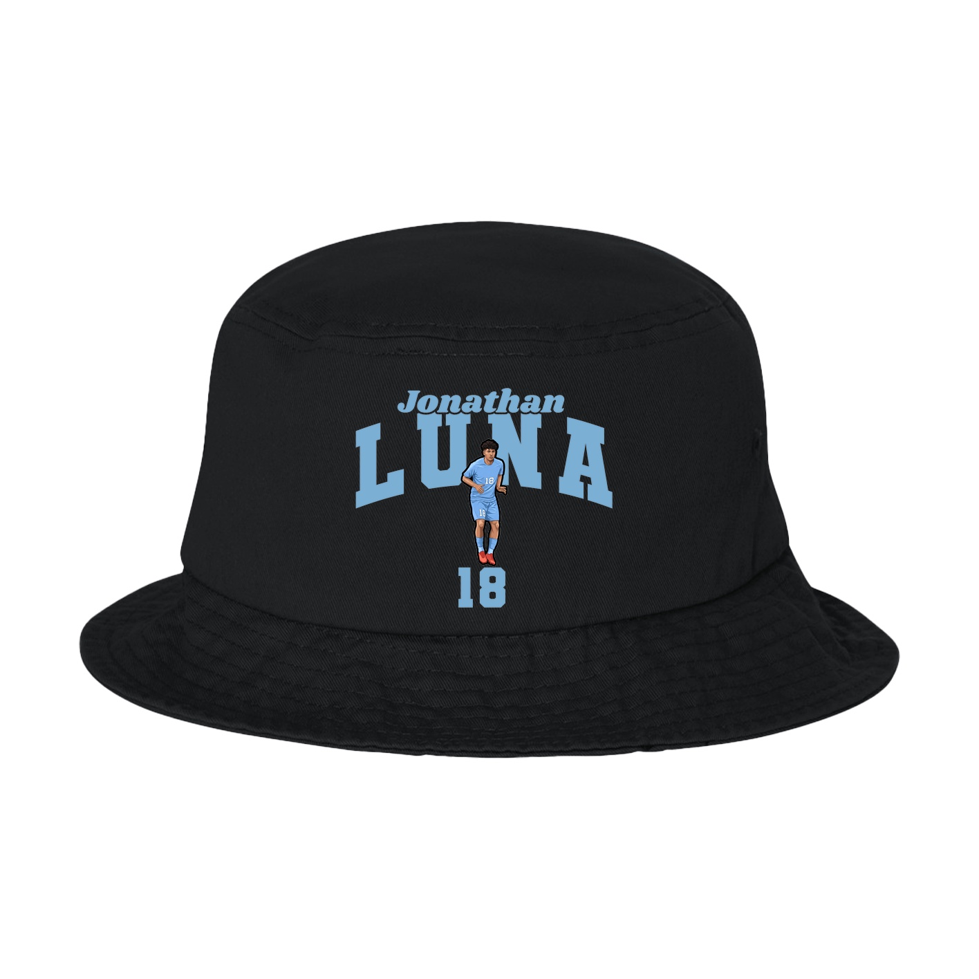 Bucket Cap — Signature Arch in Black