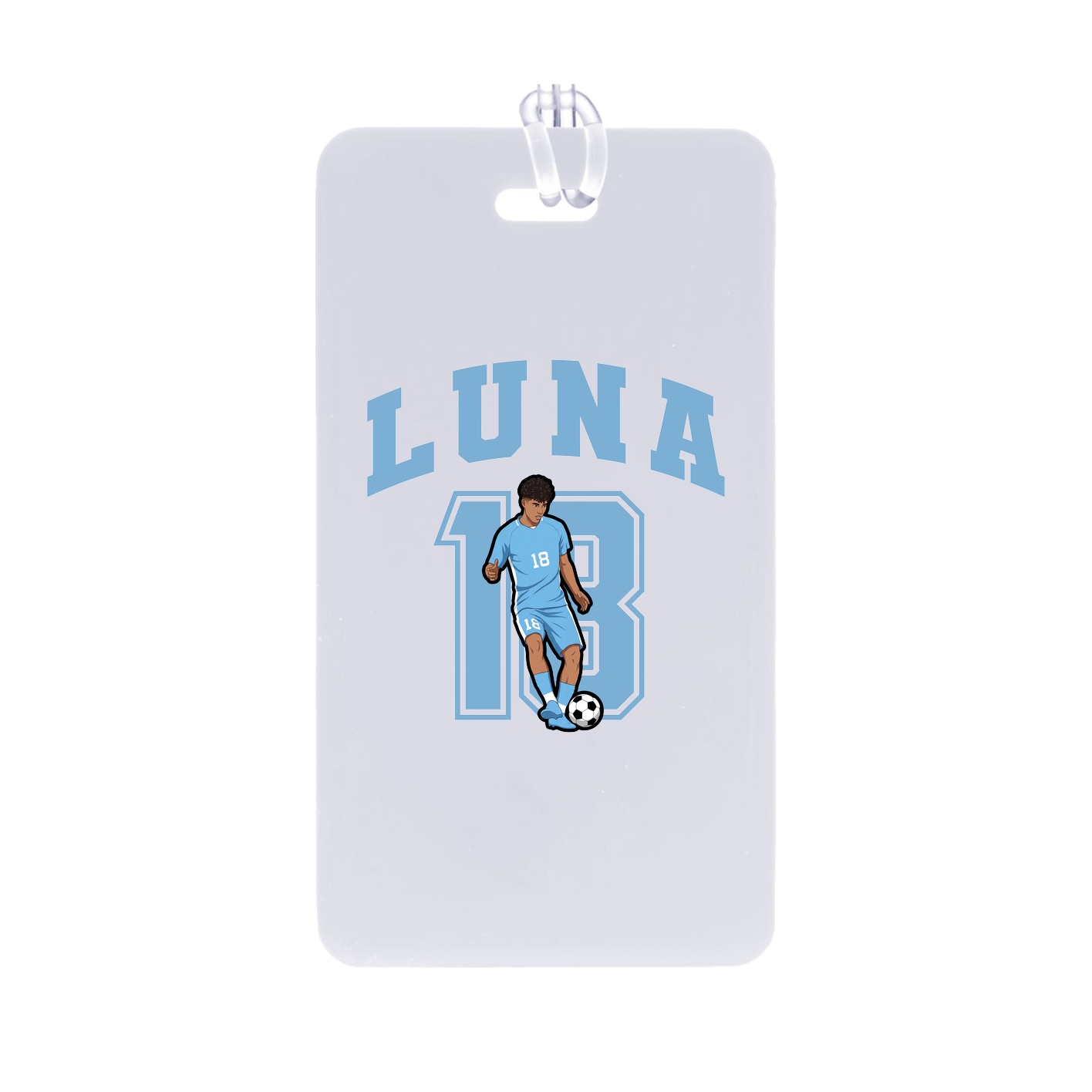 Bag Tag — Number in Classic