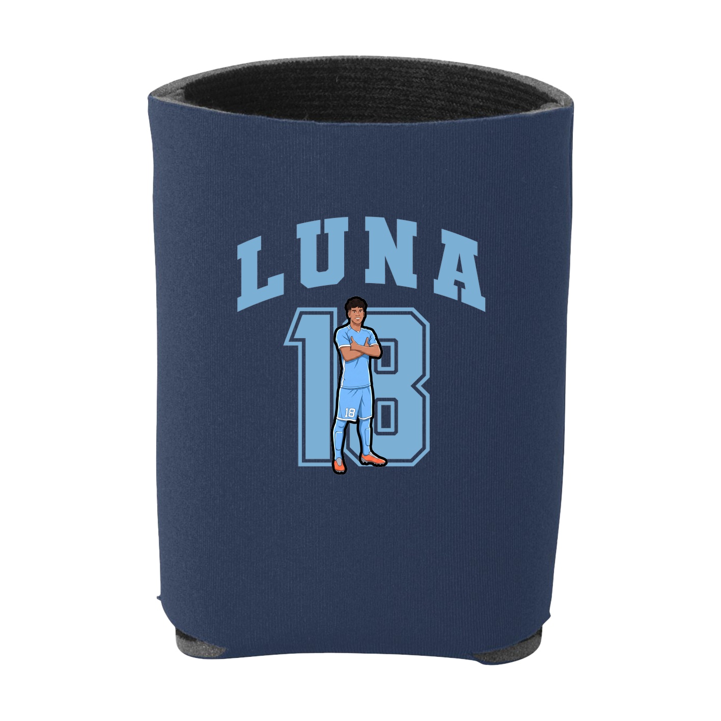 Can Holder — Number in Navy