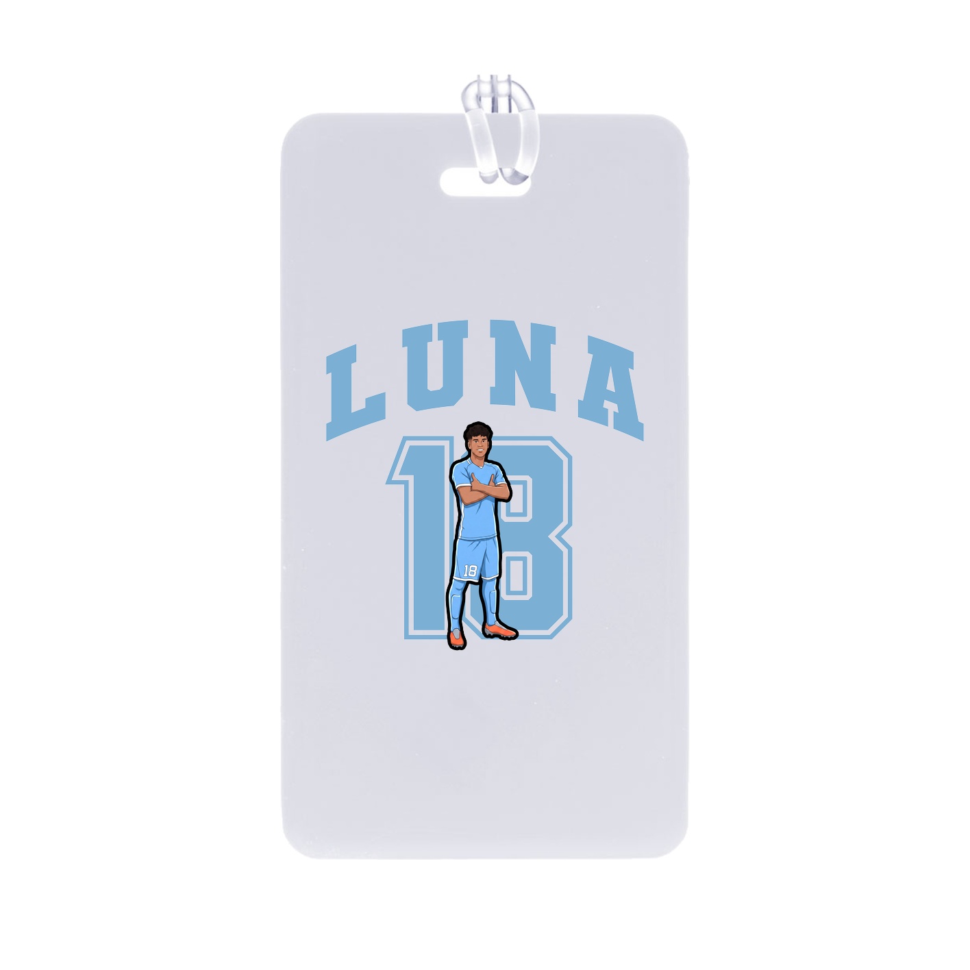 Bag Tag — Number in Classic