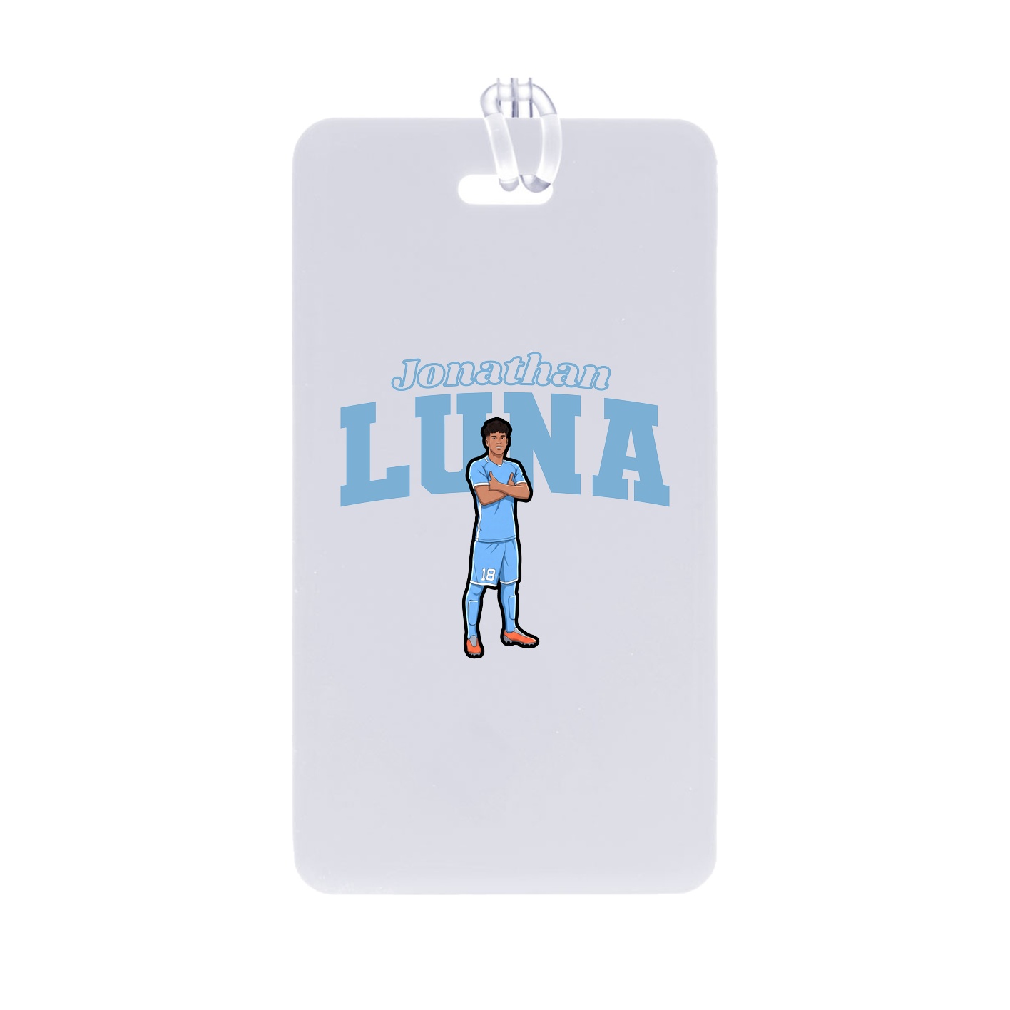 Bag Tag — Name Arch in Classic