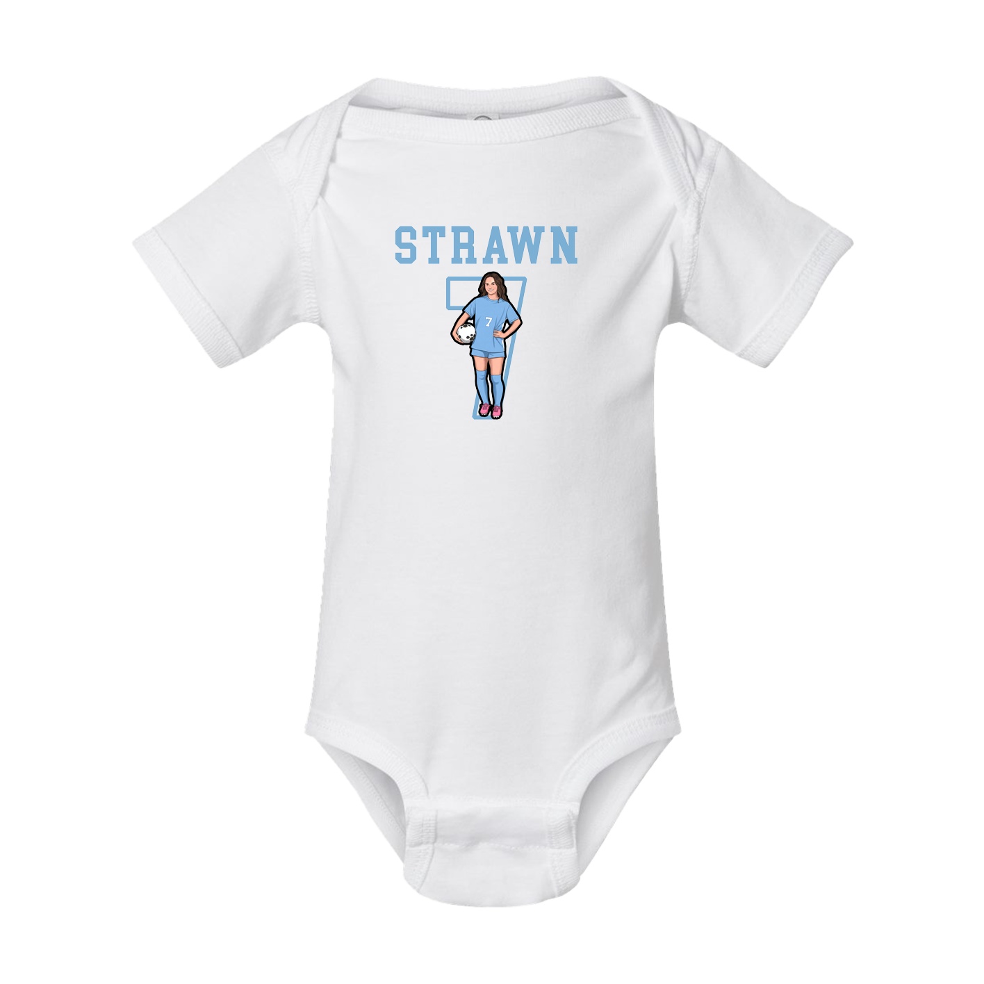 Baby Onesie — Shirsey in White