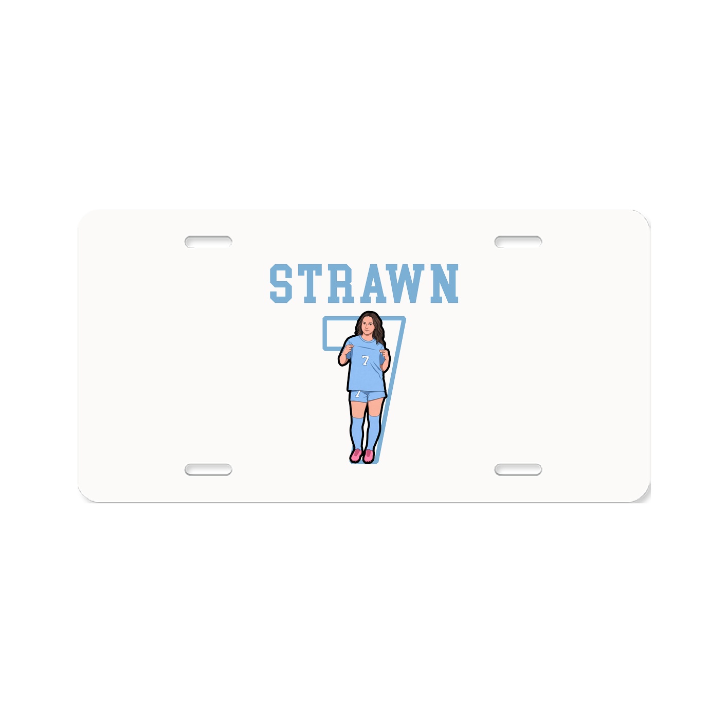 License Plate — Shirsey in Classic