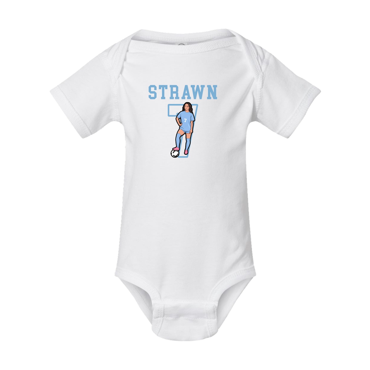 Baby Onesie — Shirsey in White