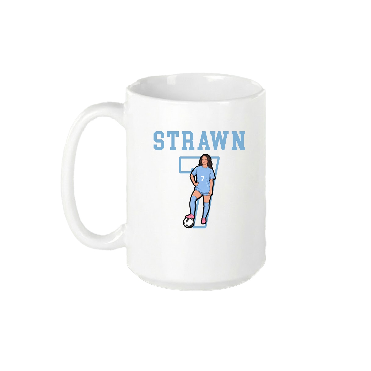 15oz Coffee Mug — Shirsey in White