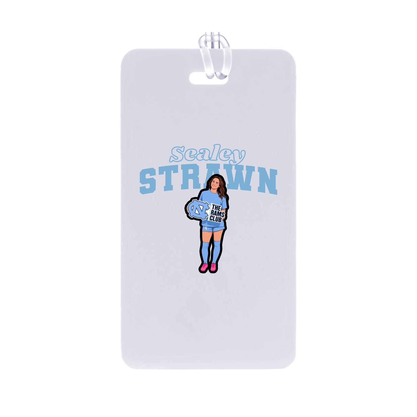 Bag Tag — Name Arch in Classic