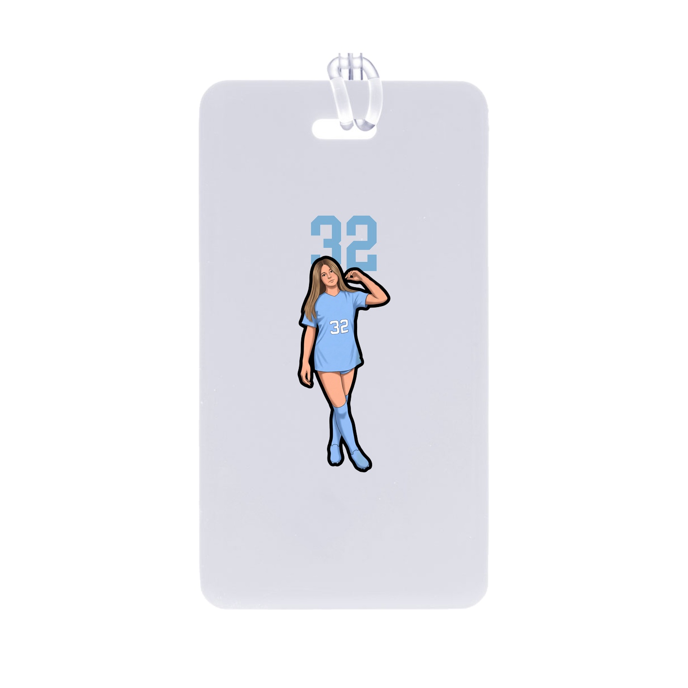 Bag Tag — Number Top in Classic